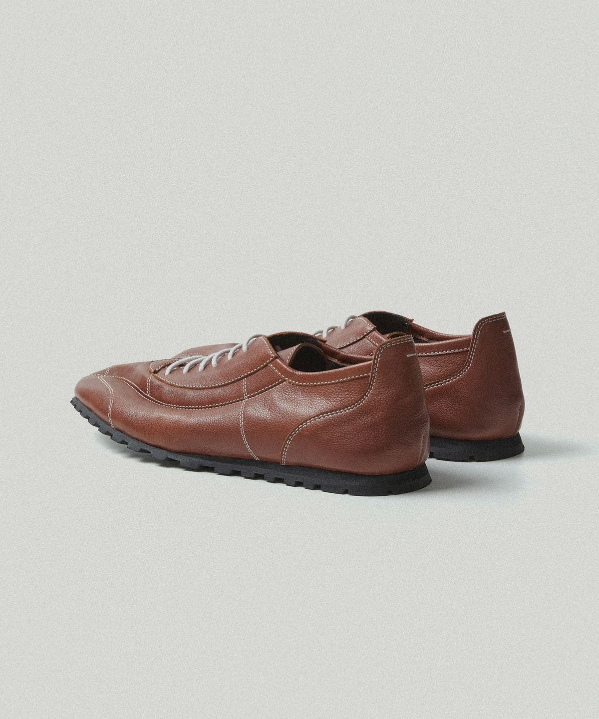 모노리스(MONOLESS) RUGBY SNEAKERS (BROWN)