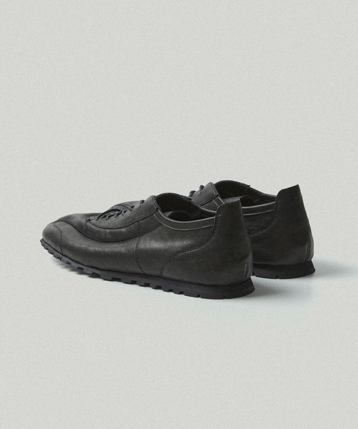 모노리스(MONOLESS) RUGBY SNEAKERS (BLACK)