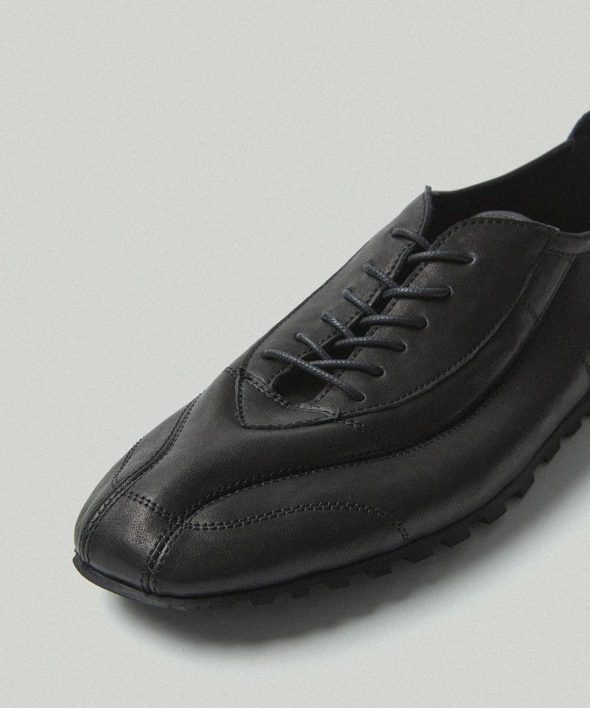 모노리스(MONOLESS) RUGBY SNEAKERS (BLACK)