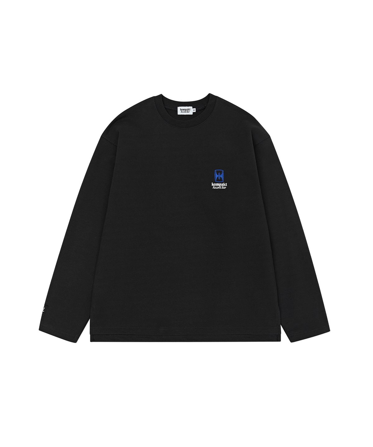 콤팩트 레코드 바(KOMPAKT RECORD BAR) Basic Logo Long Sleeve Sweat - Charcoal