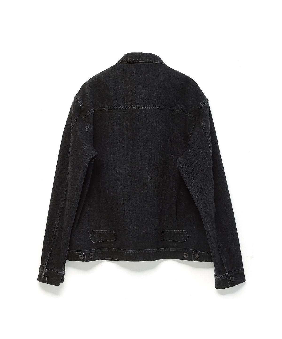 해칭룸(HATCHINGROOM) Trucker Jacket Jet Black