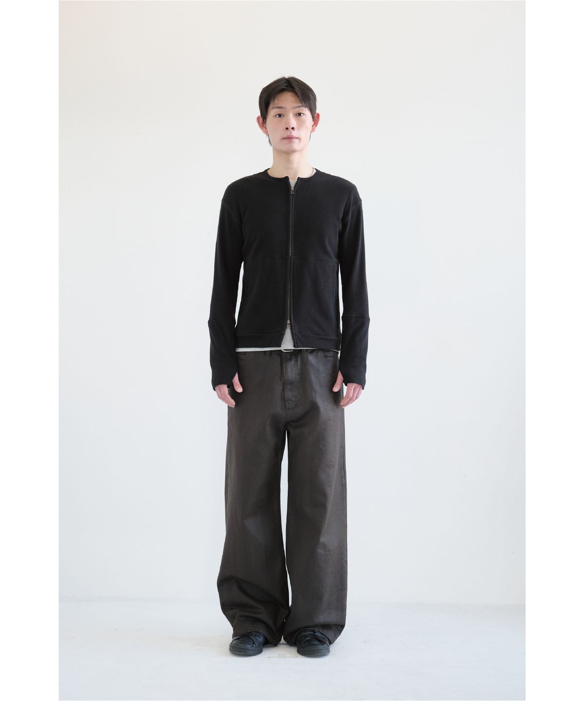 해칭룸(HATCHINGROOM) Layer Cardigan V2 Black
