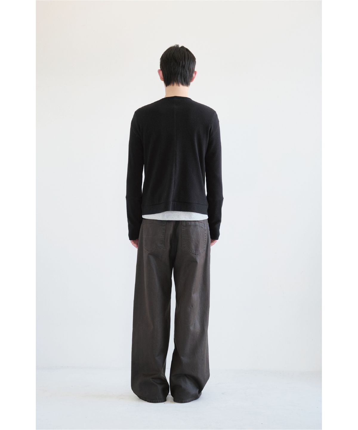 해칭룸(HATCHINGROOM) Layer Cardigan V2 Black