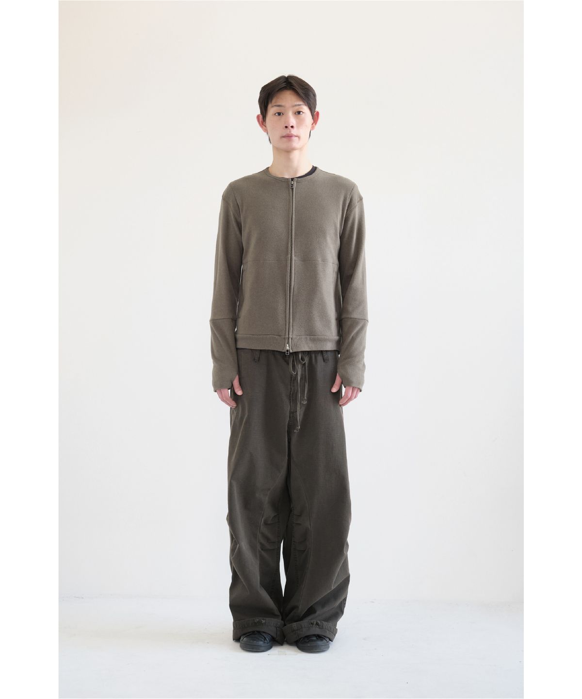 해칭룸(HATCHINGROOM) Layer Cardigan V2 Olive