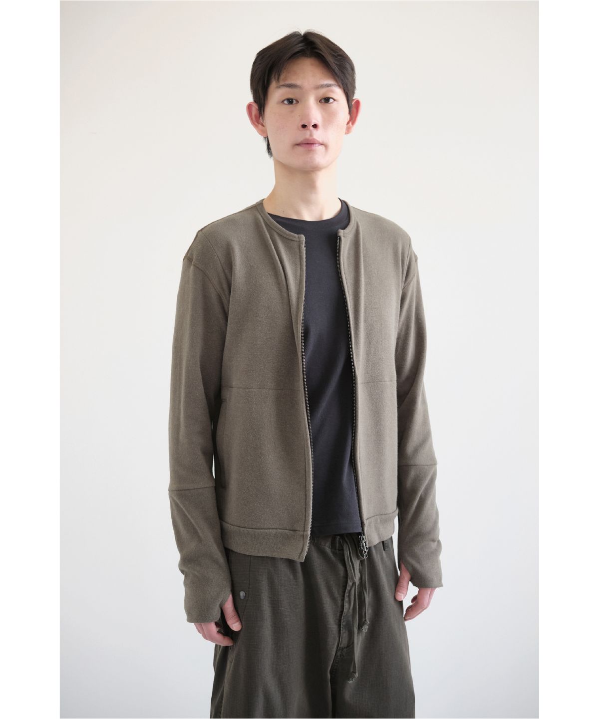 해칭룸(HATCHINGROOM) Layer Cardigan V2 Olive