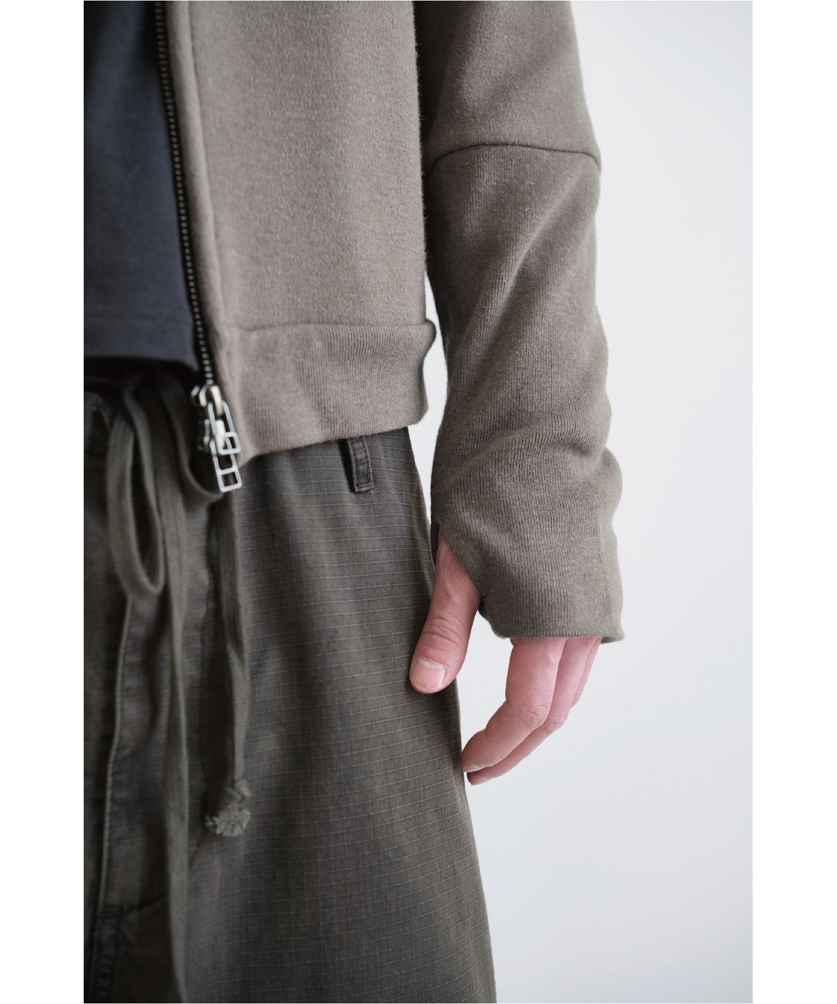 해칭룸(HATCHINGROOM) Layer Cardigan V2 Olive