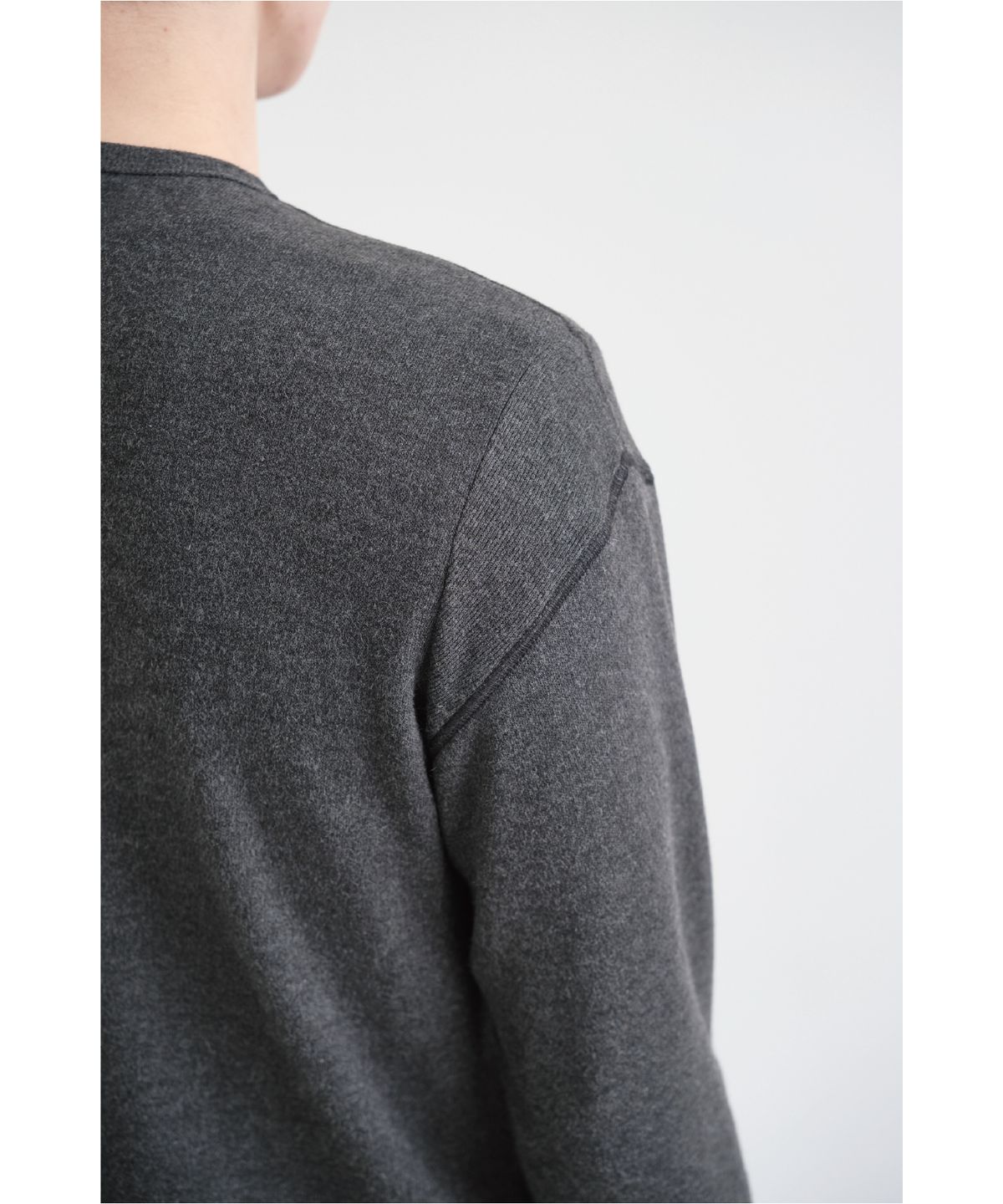 해칭룸(HATCHINGROOM) Layer Cardigan V2 Charcoal
