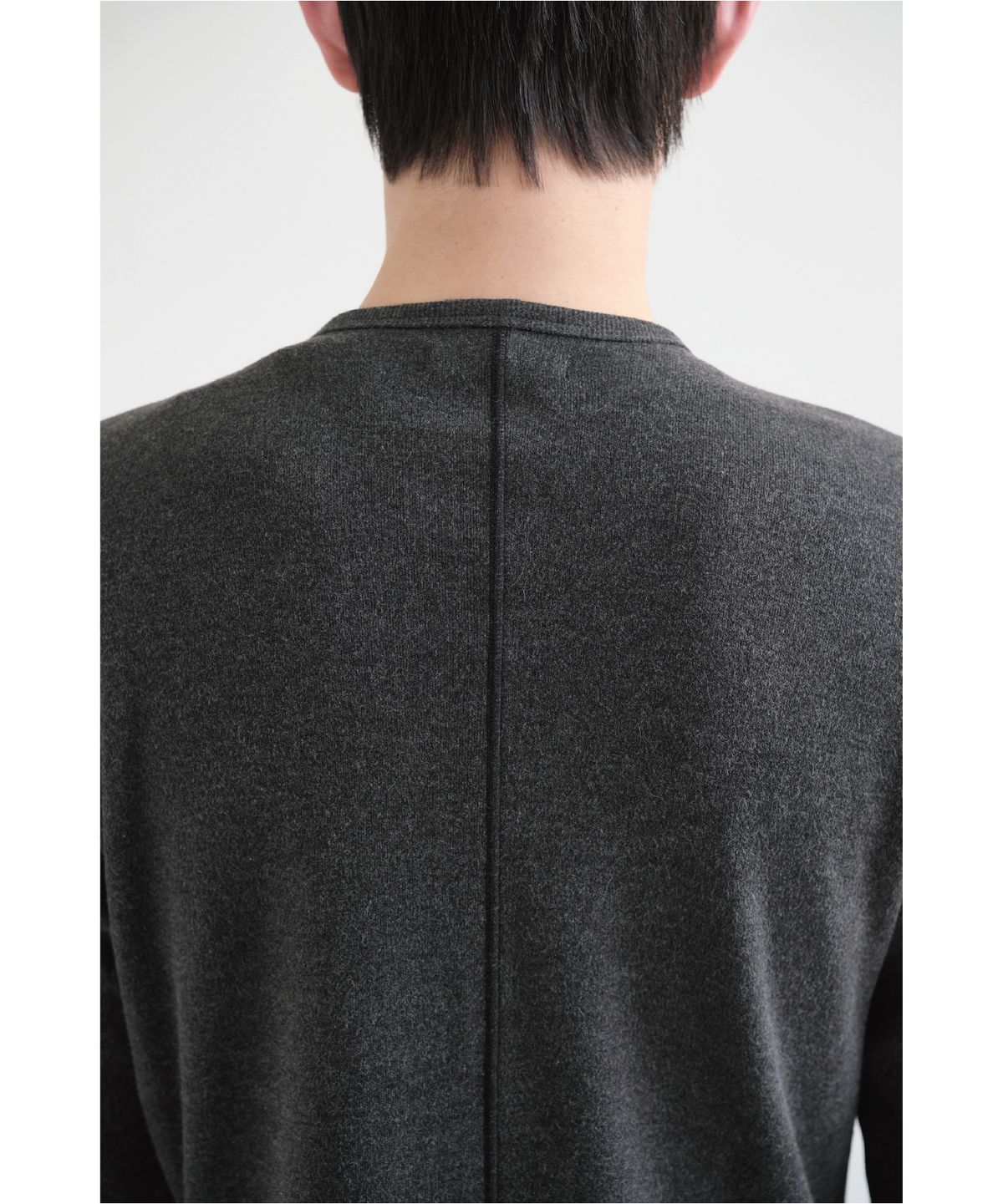 해칭룸(HATCHINGROOM) Layer Cardigan V2 Charcoal