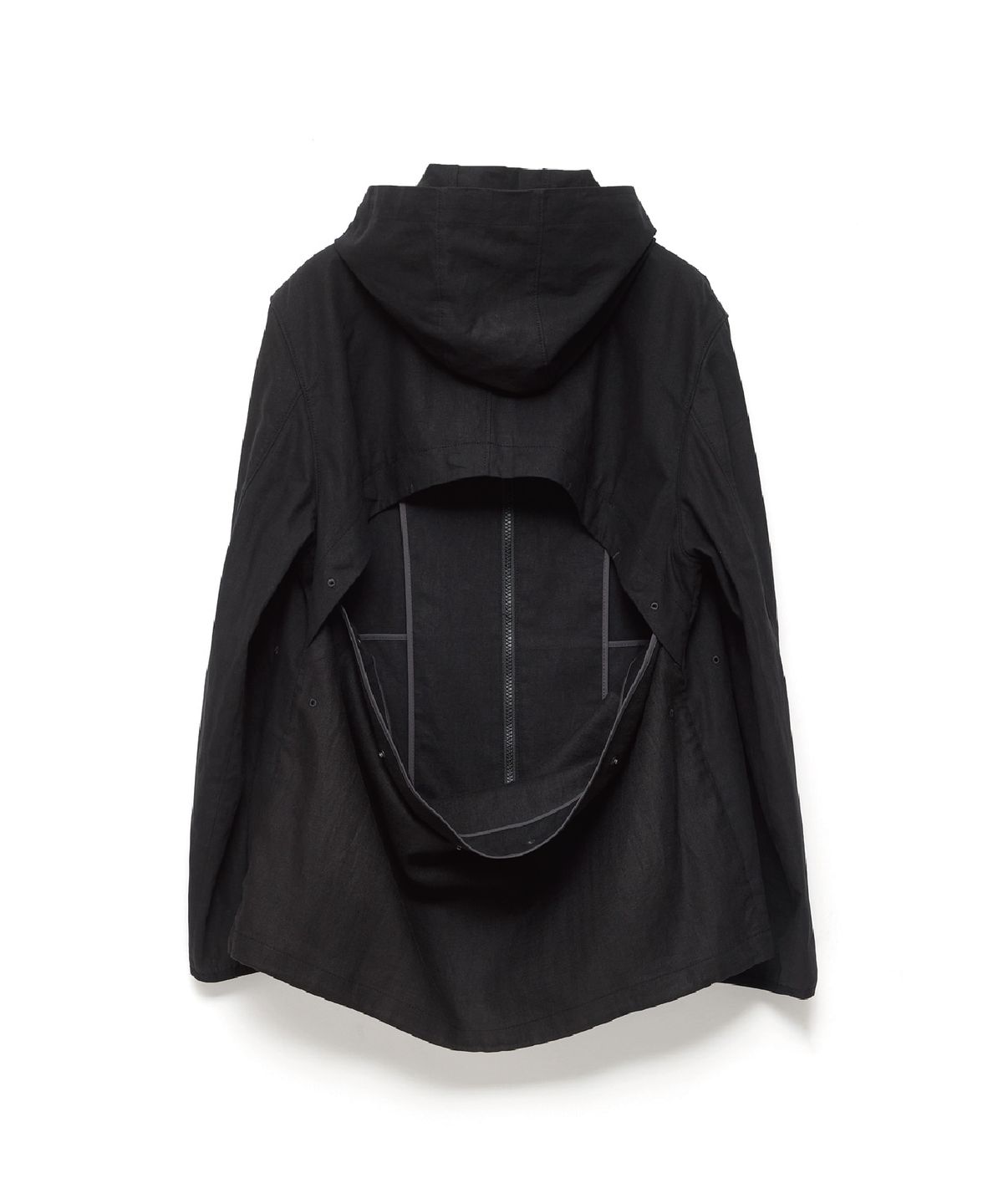 해칭룸(HATCHINGROOM) Vented WIndbreaker Black