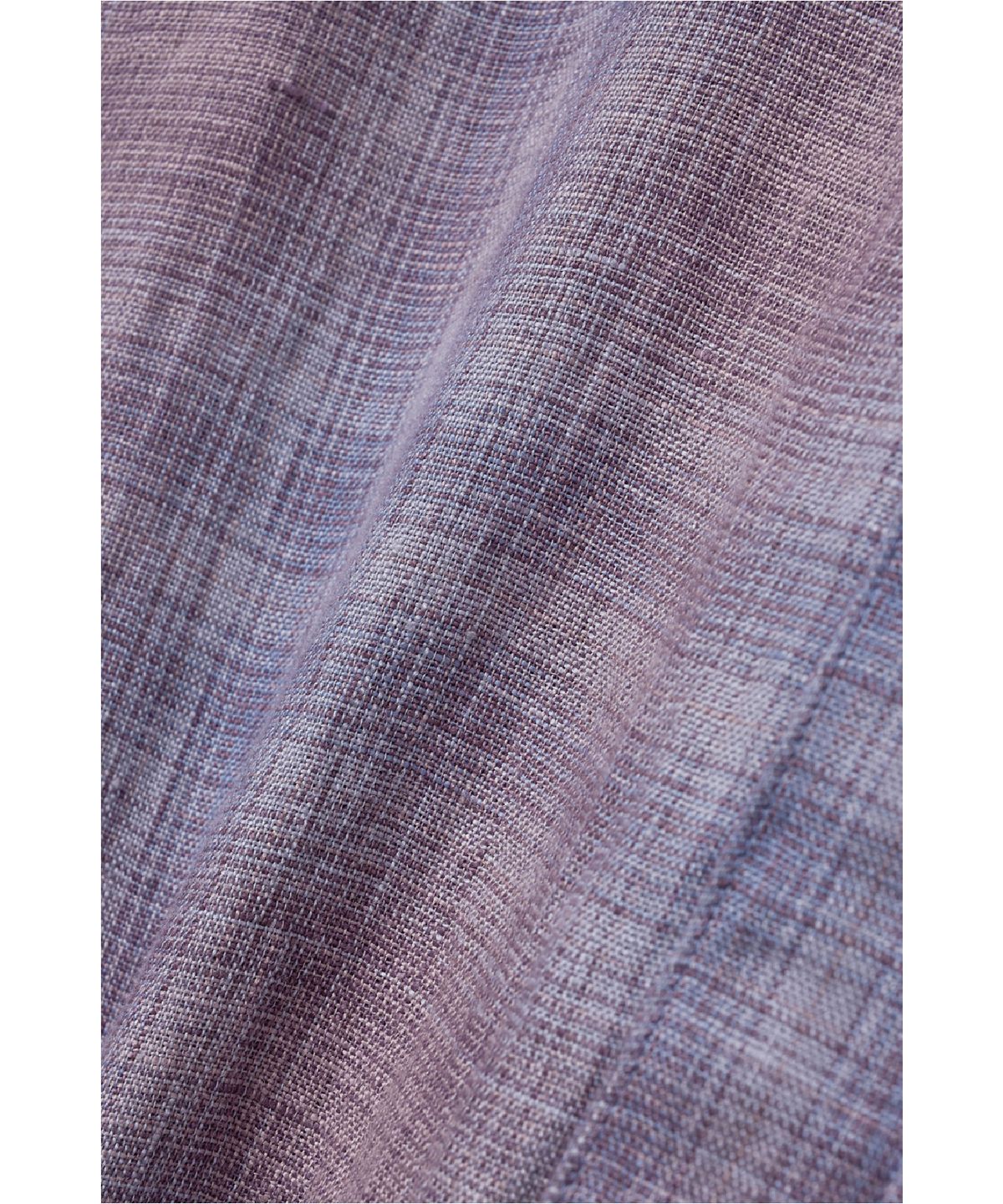 해칭룸(HATCHINGROOM) Museum Shirt Linen Check Purple
