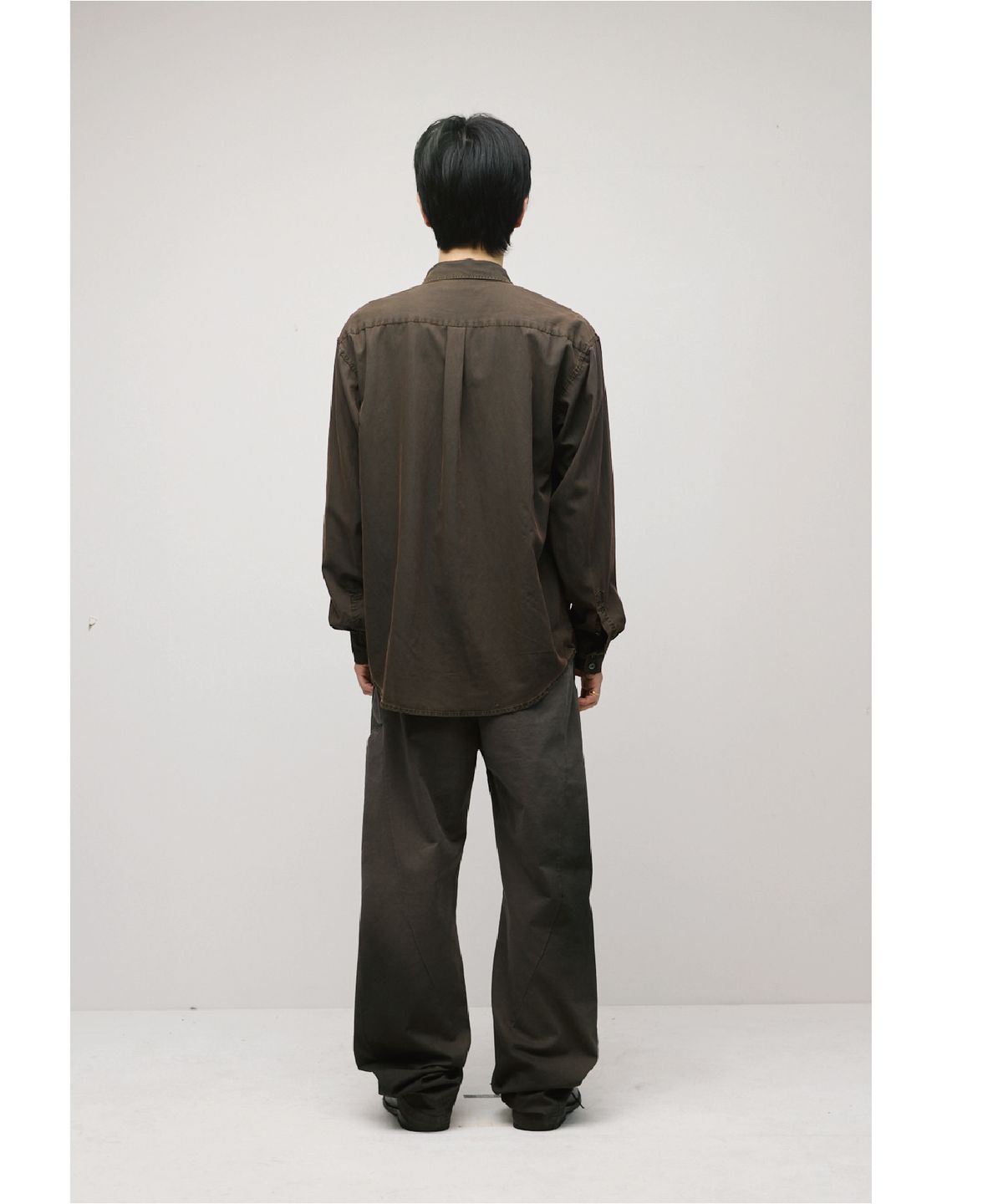 해칭룸(HATCHINGROOM) Rana Shirt Bleached Khaki