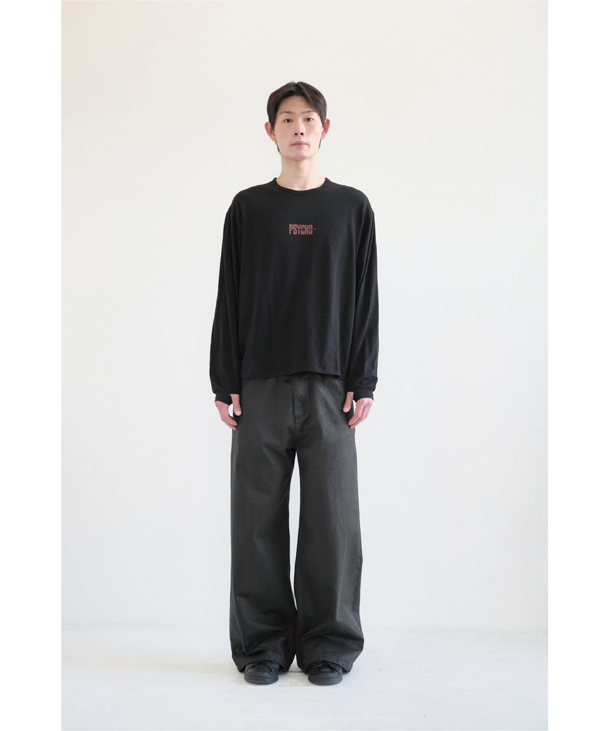 해칭룸(HATCHINGROOM) Psycho Tee Black