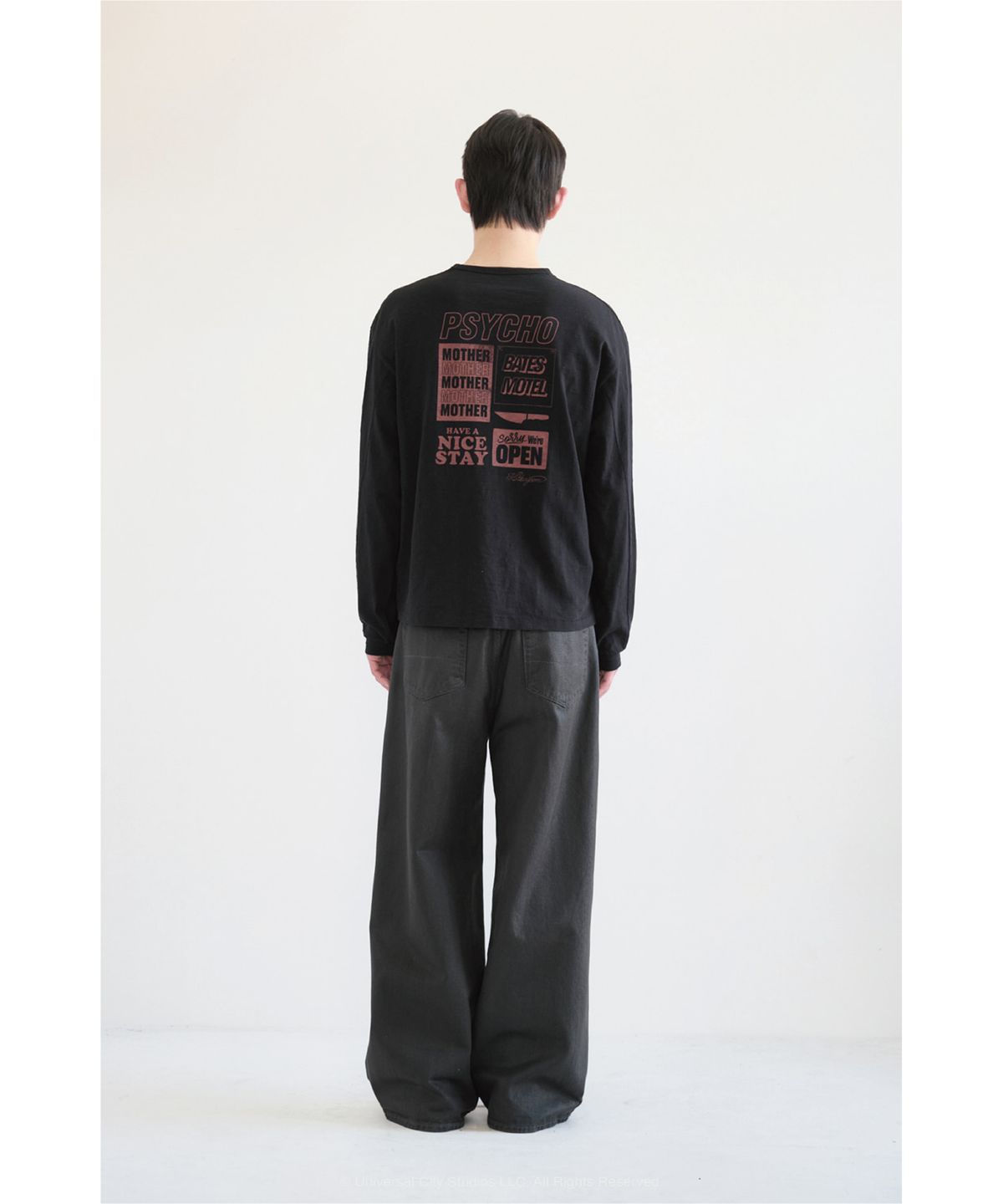 해칭룸(HATCHINGROOM) Psycho Tee Black