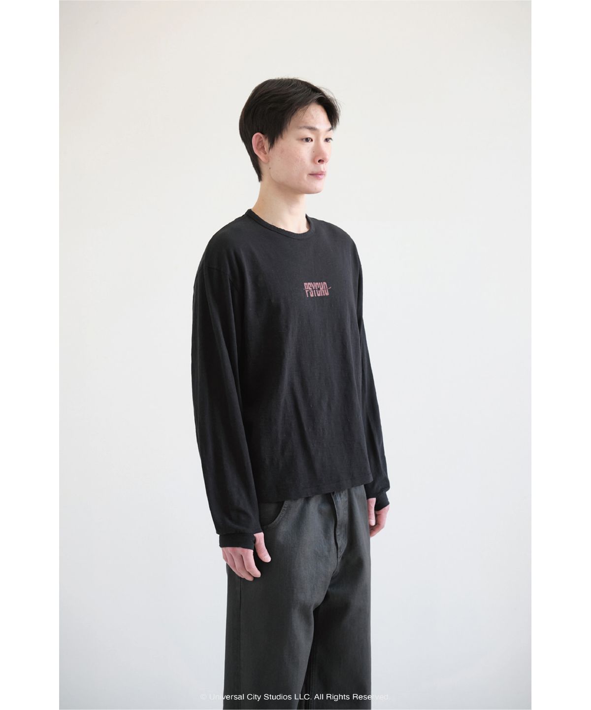 해칭룸(HATCHINGROOM) Psycho Tee Black