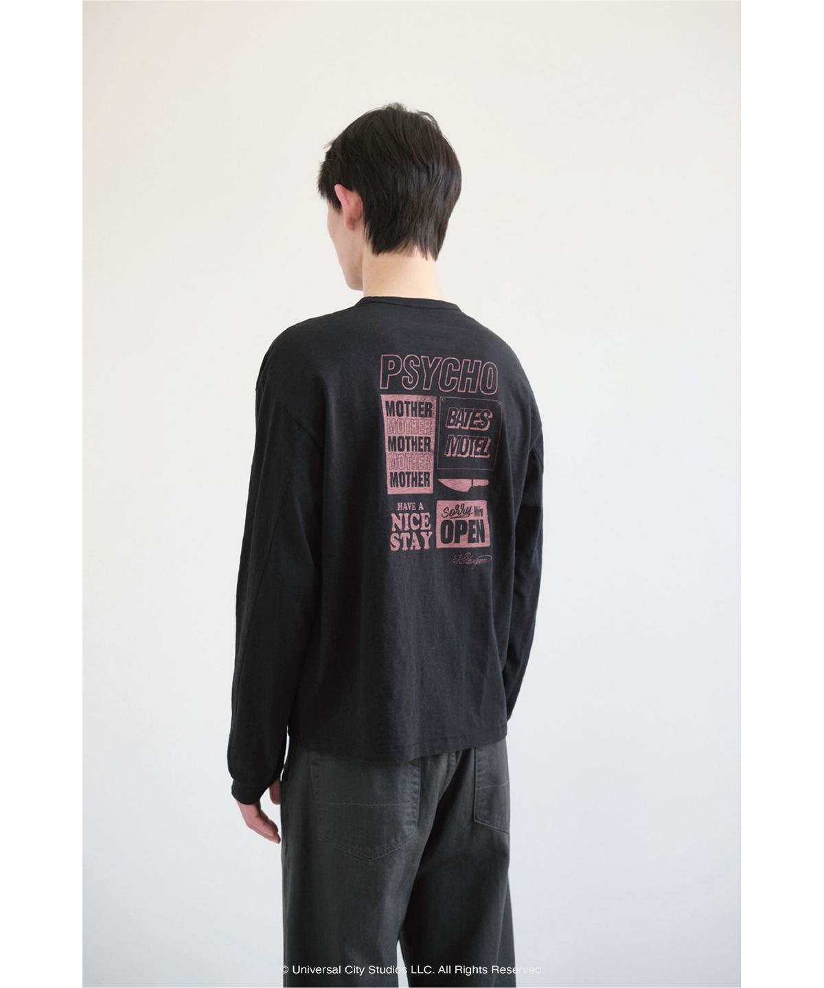 해칭룸(HATCHINGROOM) Psycho Tee Black