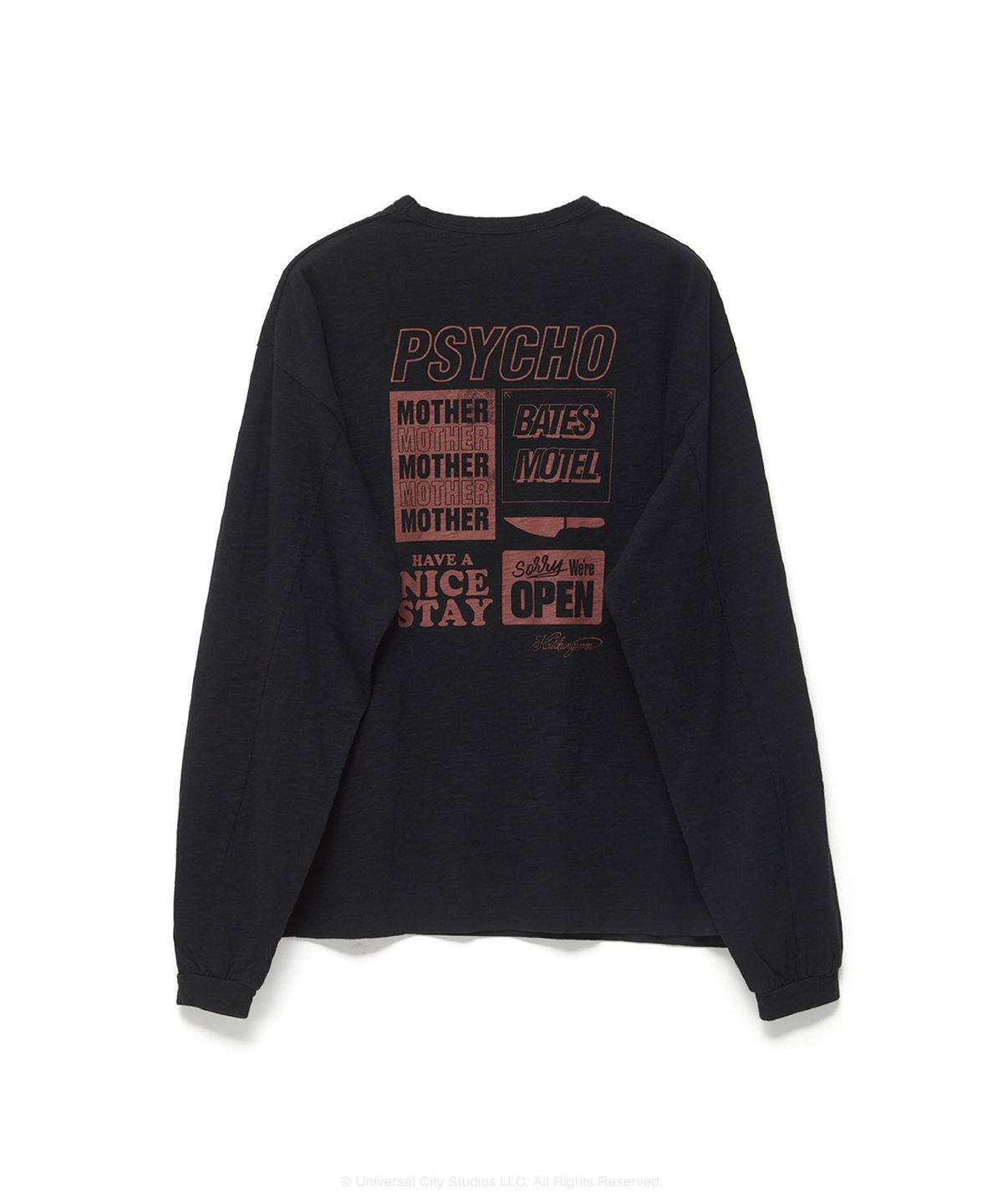 해칭룸(HATCHINGROOM) Psycho Tee Black