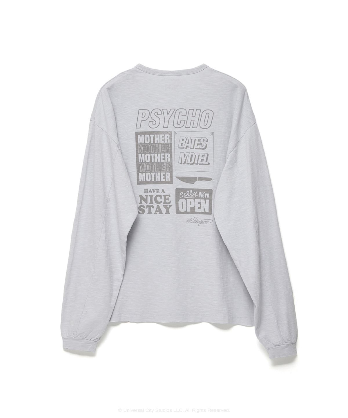 해칭룸(HATCHINGROOM) Psycho Tee Light Grey