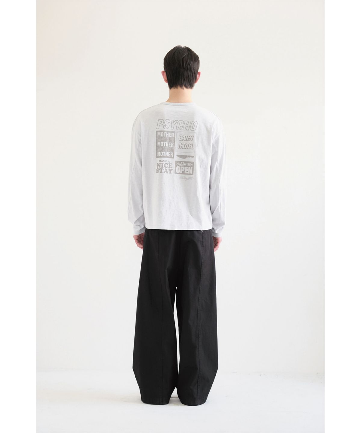 해칭룸(HATCHINGROOM) Psycho Tee Light Grey