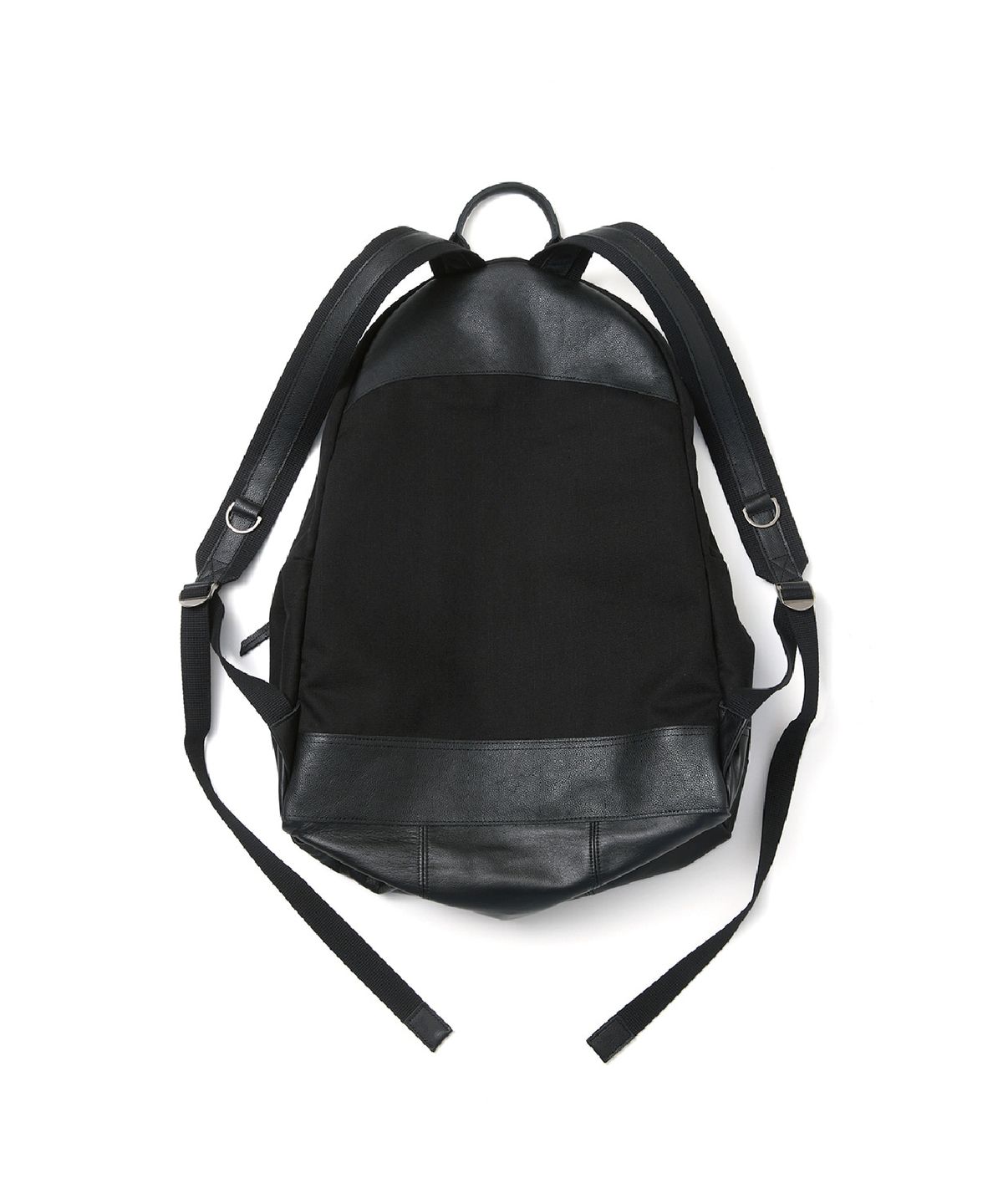 해칭룸(HATCHINGROOM) Leather Daypack Big Black
