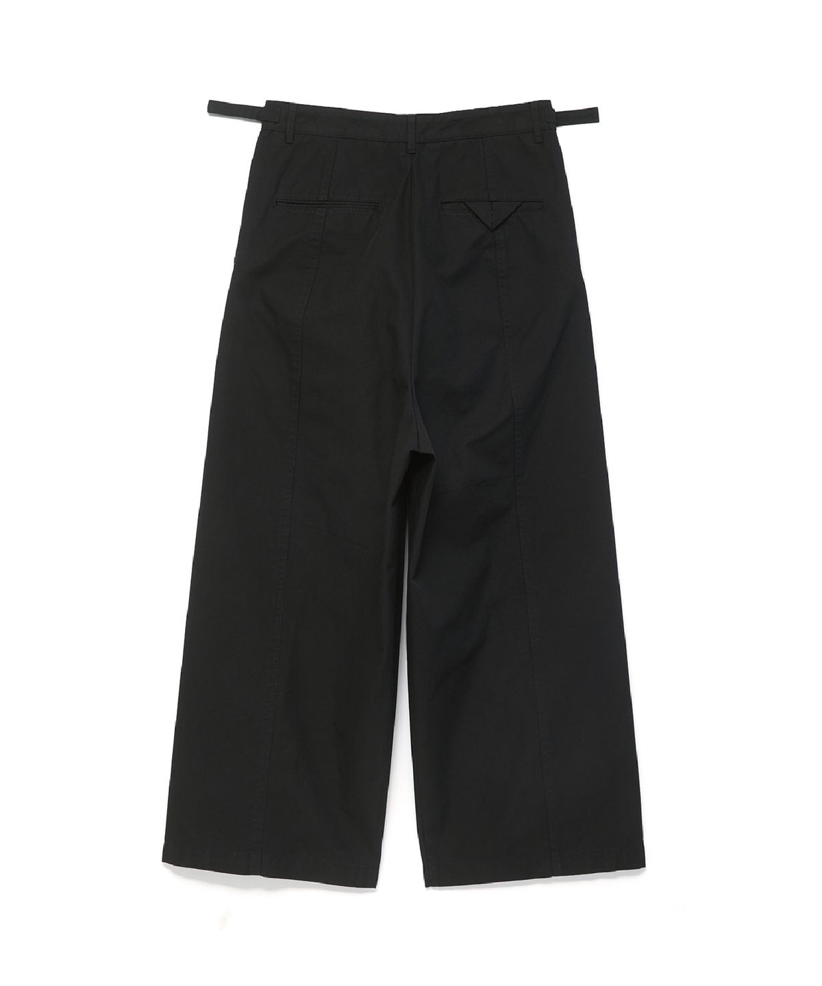 해칭룸(HATCHINGROOM) Slump Trousers Black