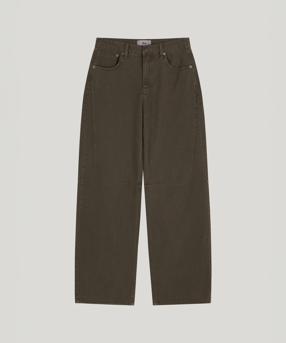 포에트서울(POETSEOUL) curve dyed pants_brown