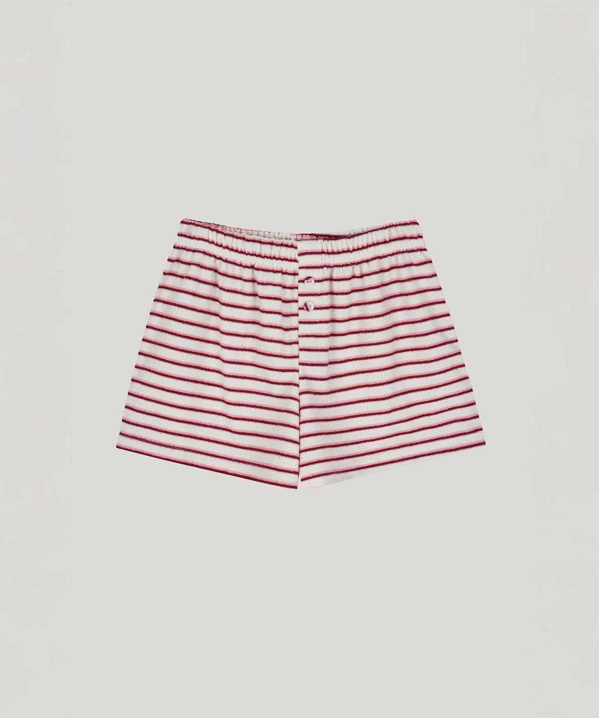 포에트서울(POETSEOUL) Cozy Stripe Shorts_red