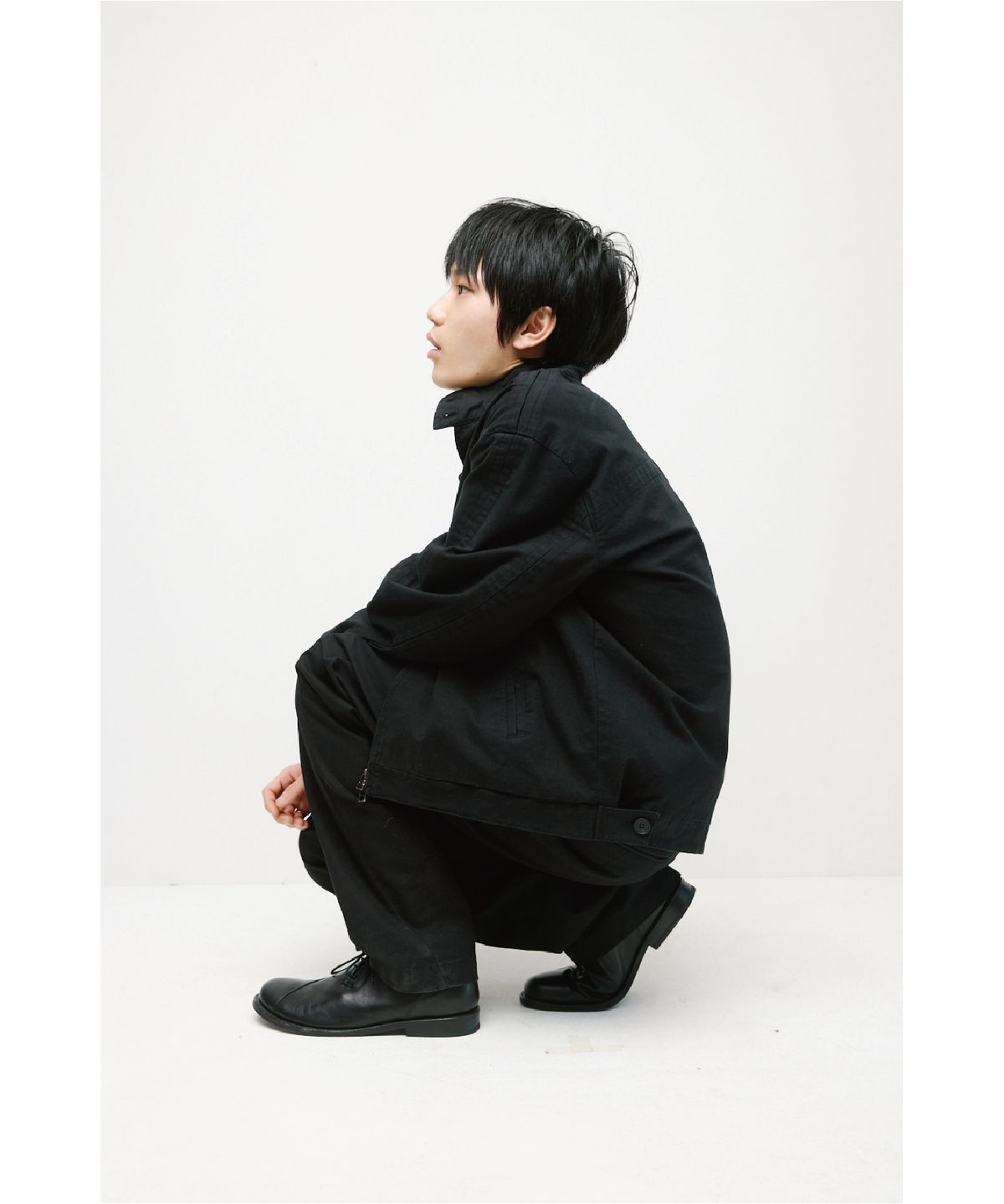 해칭룸(HATCHINGROOM) Silent Trousers Black