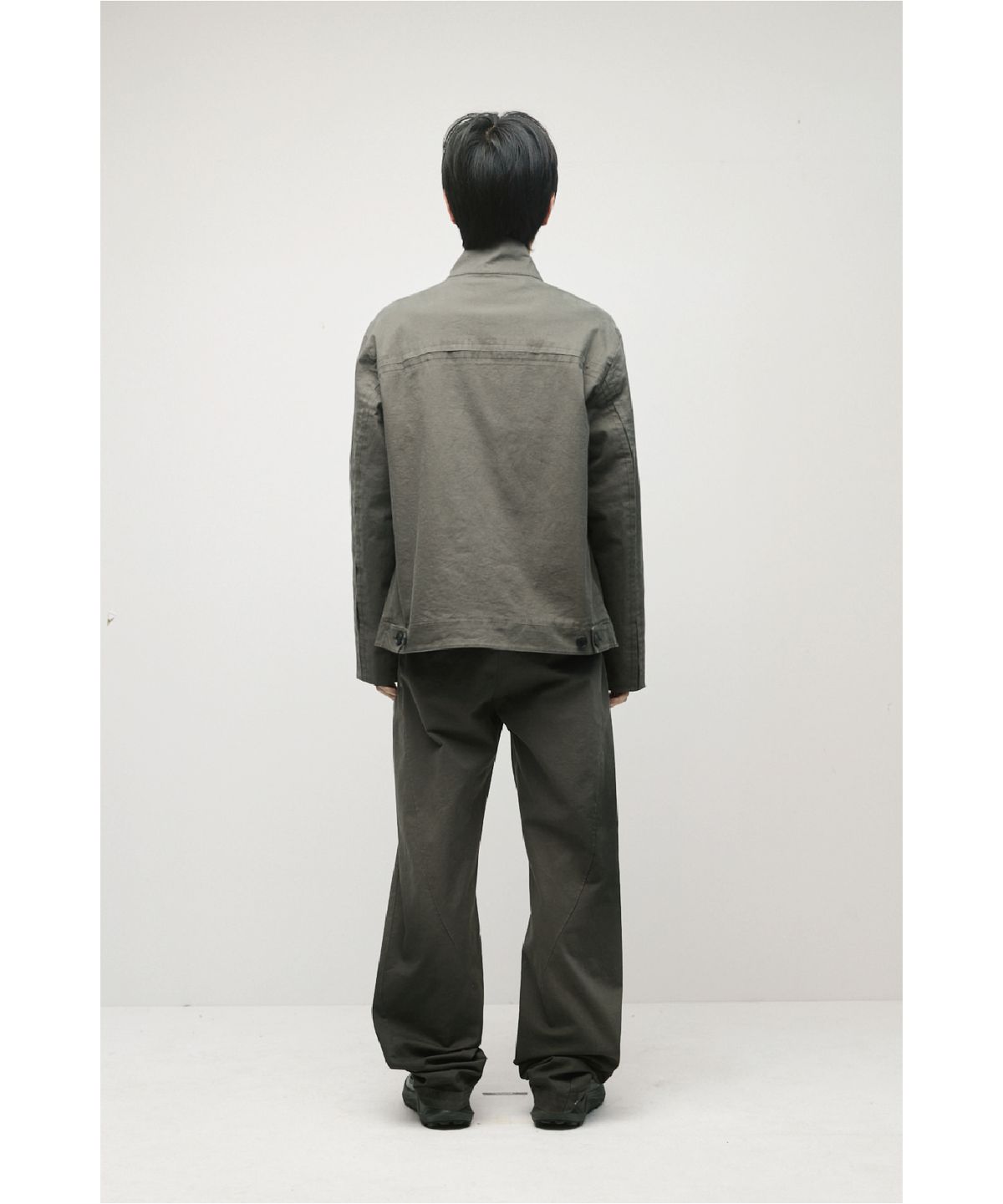 해칭룸(HATCHINGROOM) Silent Trousers Dusty Khaki