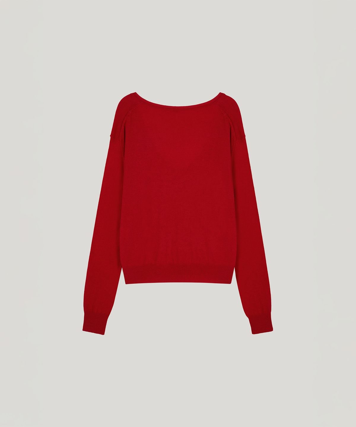 포에트서울(POETSEOUL) Deep V knit_red