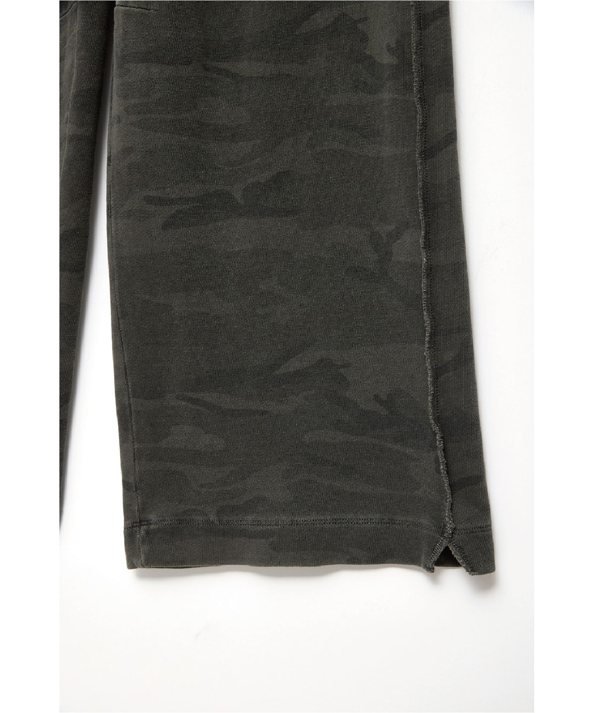해칭룸(HATCHINGROOM) Reverse Sweat Pants Camo Dark Khaki