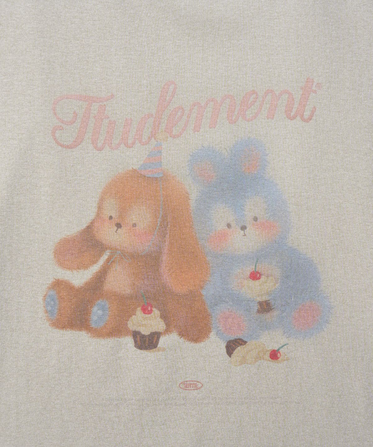 튜드먼트(TTUDEMENT) TTUDDI FRIENDS T-SHIRT_BEIGE