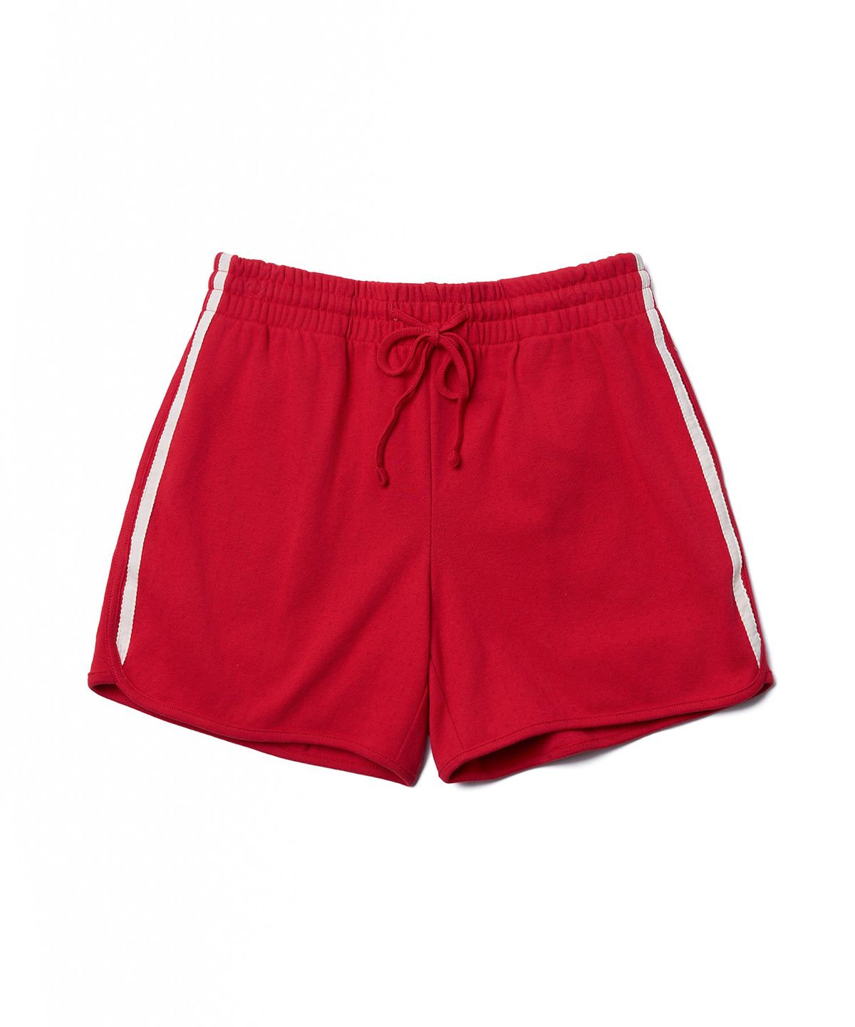 튜드먼트(TTUDEMENT) 50s EMBROIDERED TRACK SHORTS_RED
