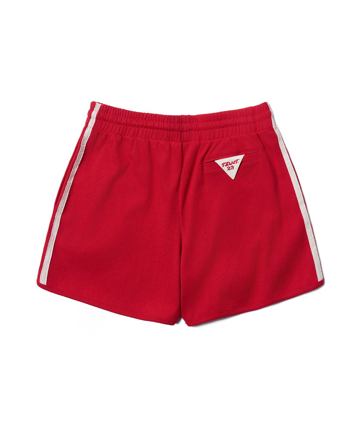 튜드먼트(TTUDEMENT) 50s EMBROIDERED TRACK SHORTS_RED