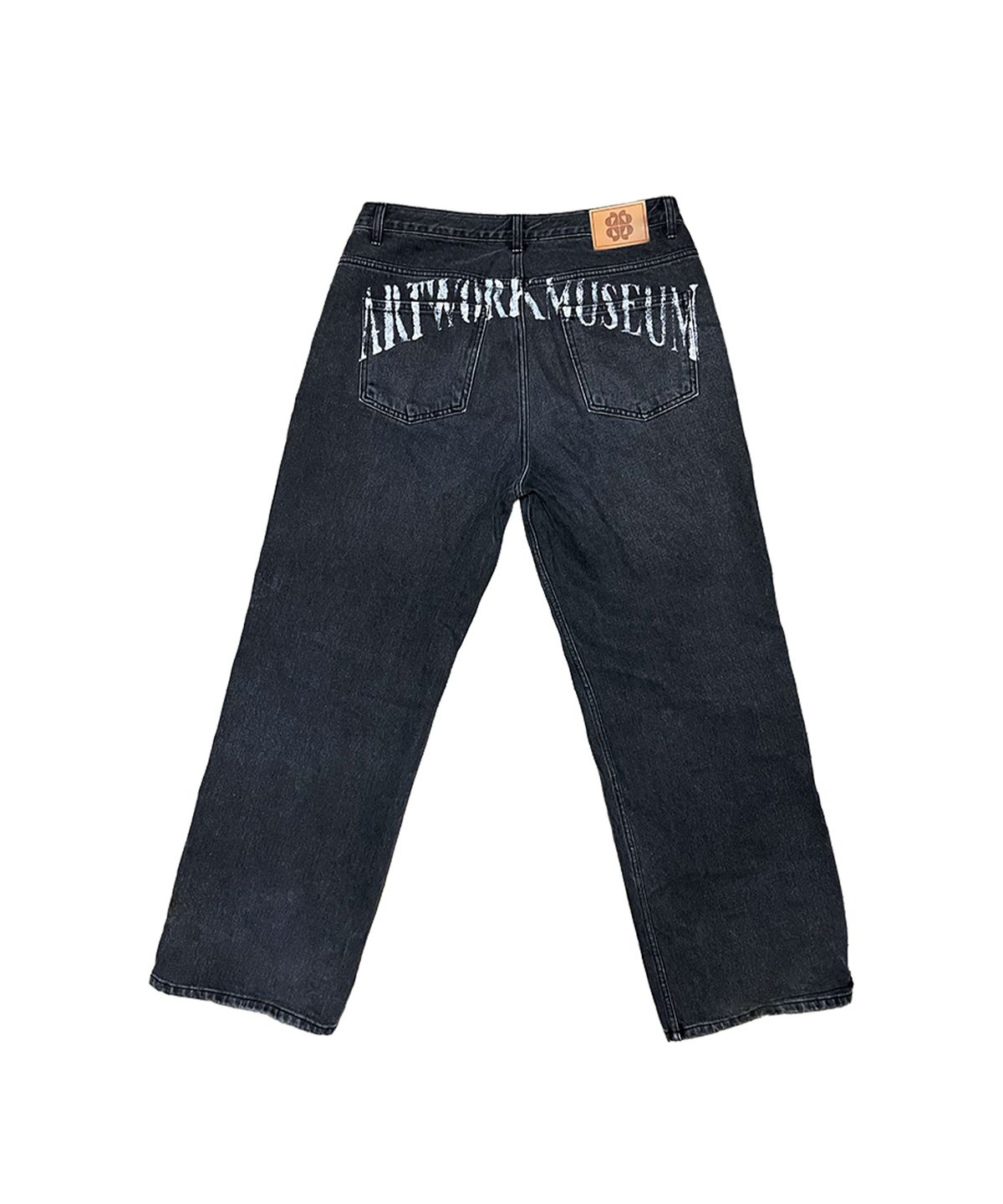 아트워크 뮤지엄(ARTWORK MUSEUM) LOGO DENIM PANTS