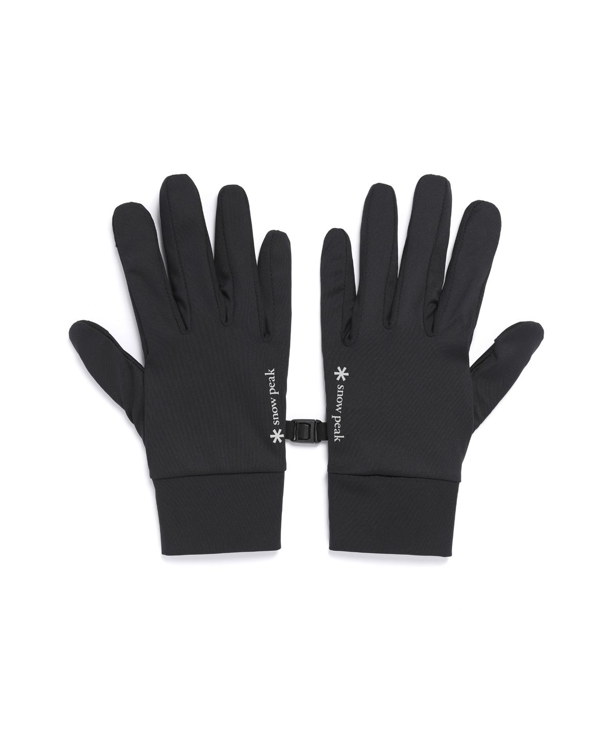 스노우피크 어패럴(SNOWPEAK APPAREL) UV 차단 냉감 장갑 (S26ZUTGL60) Black