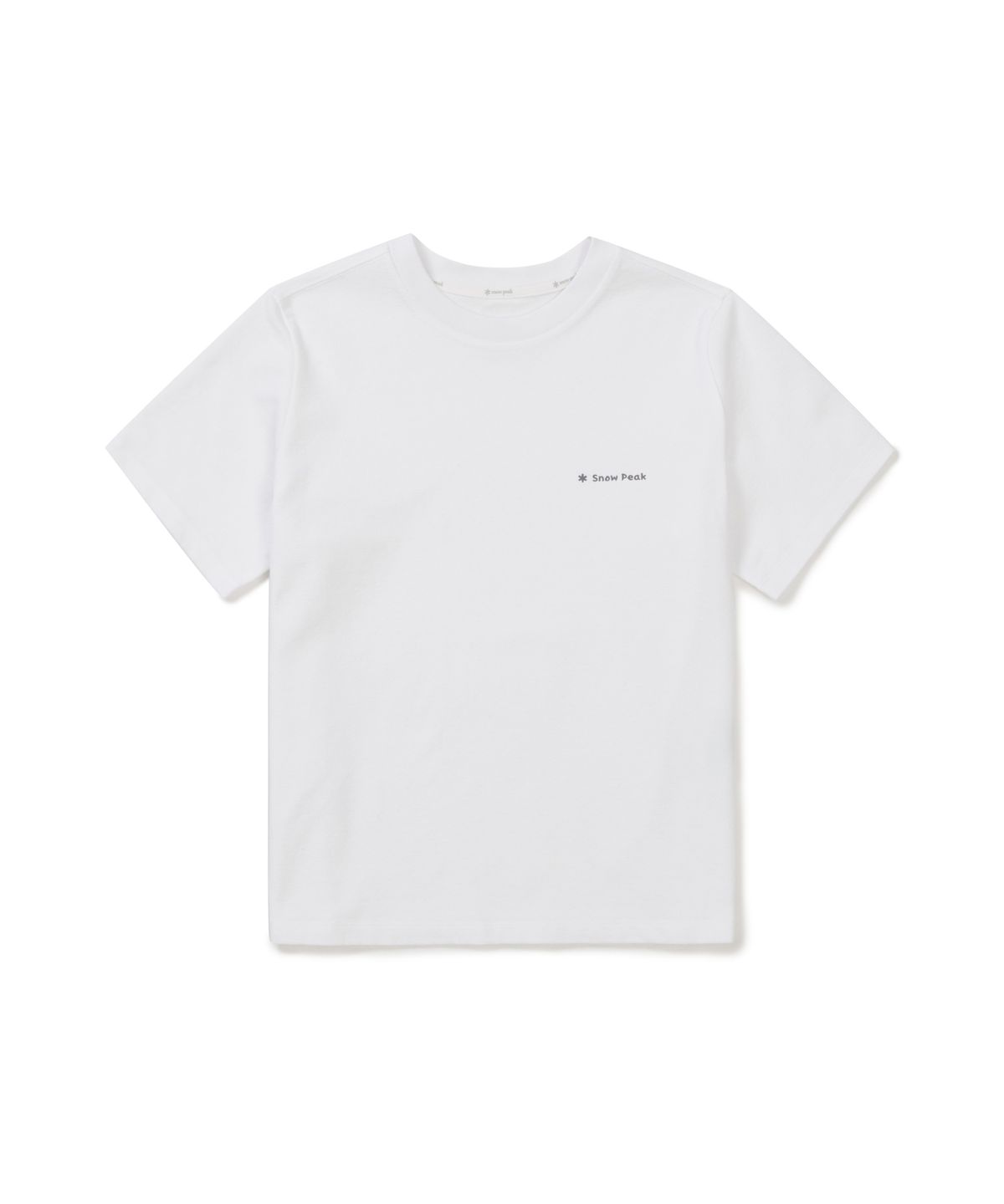 스노우피크 어패럴(SNOWPEAK APPAREL) 소로나 여성 세미크롭 반팔 티셔츠 (S26MWFTS05) White