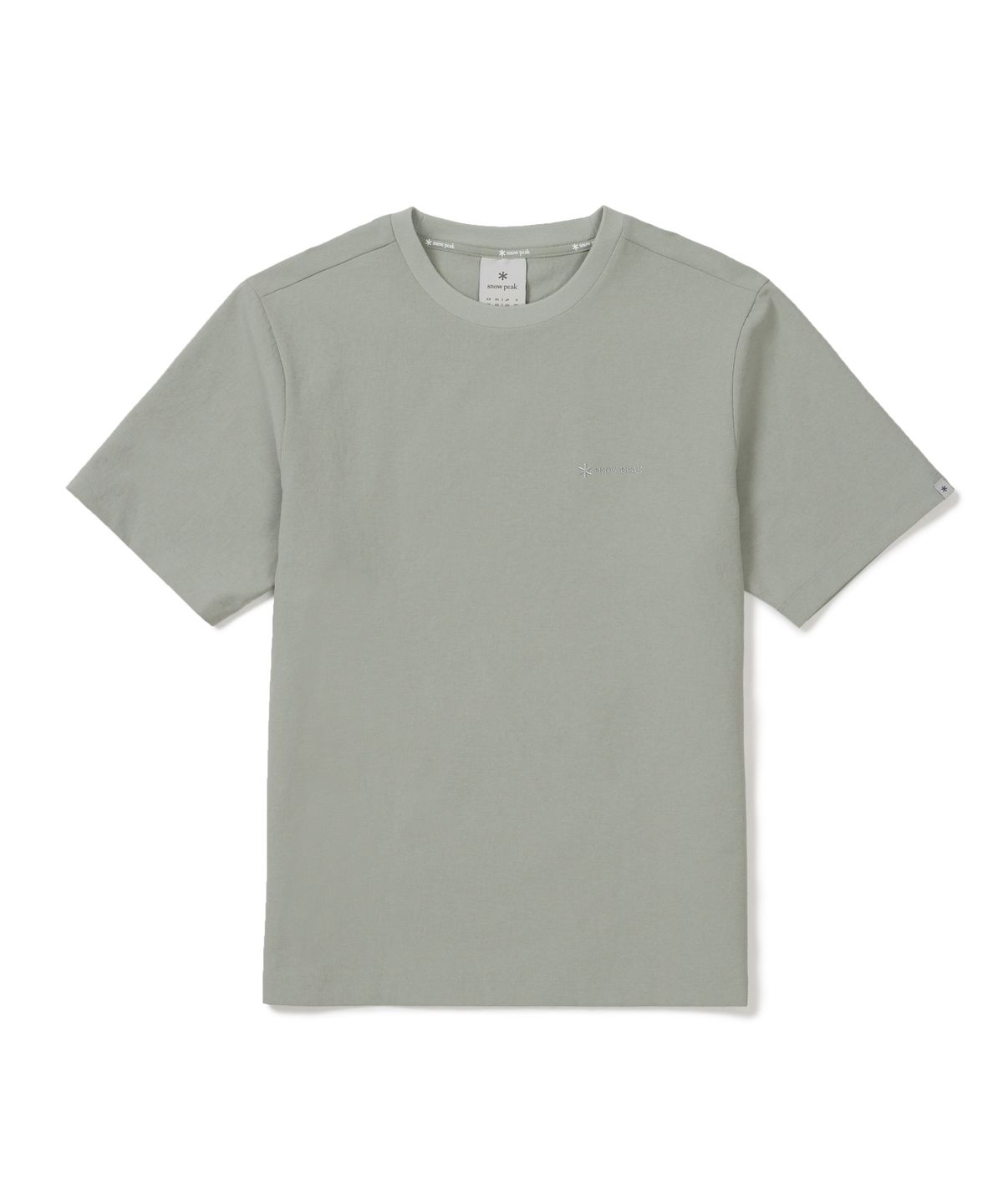 스노우피크 어패럴(SNOWPEAK APPAREL) 클래식 우븐 여성 반팔 티셔츠 (S26MWTTS17) Mint