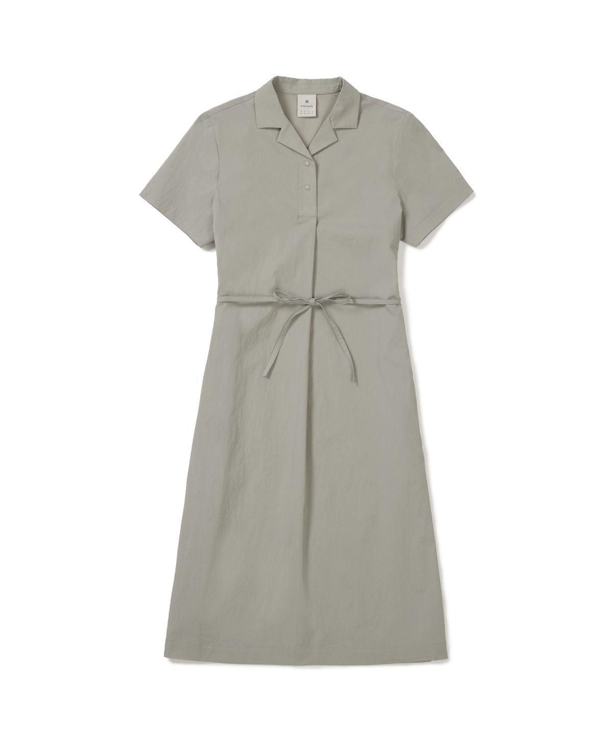 스노우피크 어패럴(SNOWPEAK APPAREL) 루트 카라 원피스 (S26MWROP61) Gray