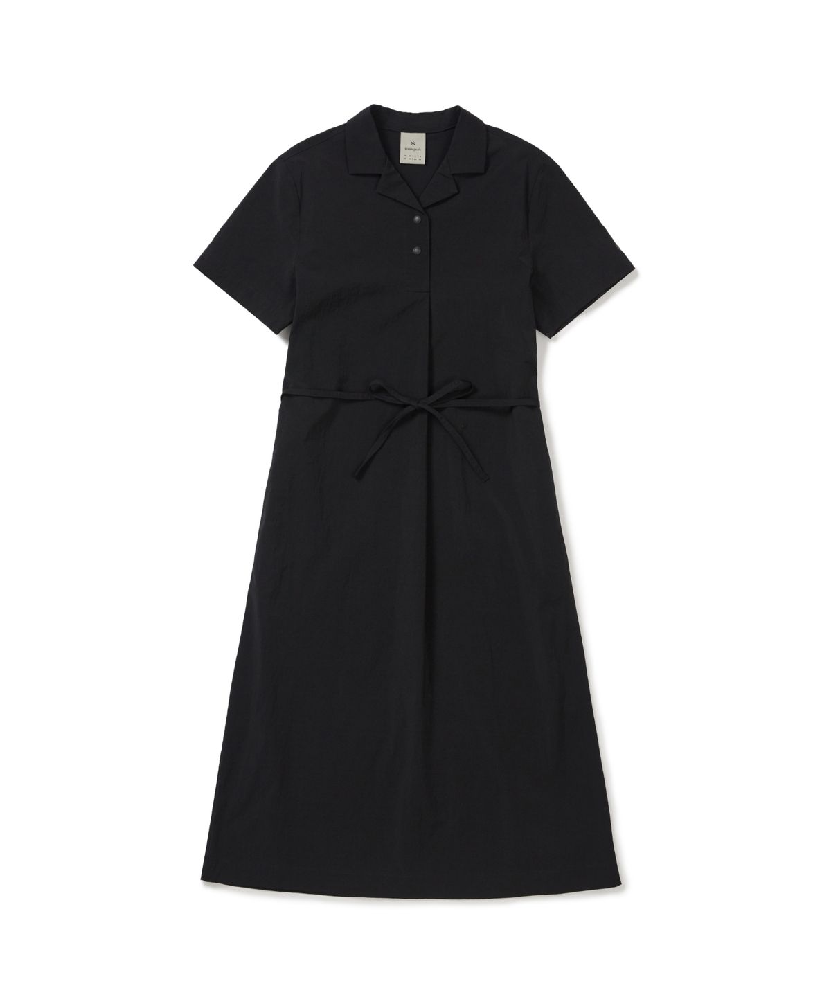 스노우피크 어패럴(SNOWPEAK APPAREL) 루트 카라 원피스 (S26MWROP61) Black