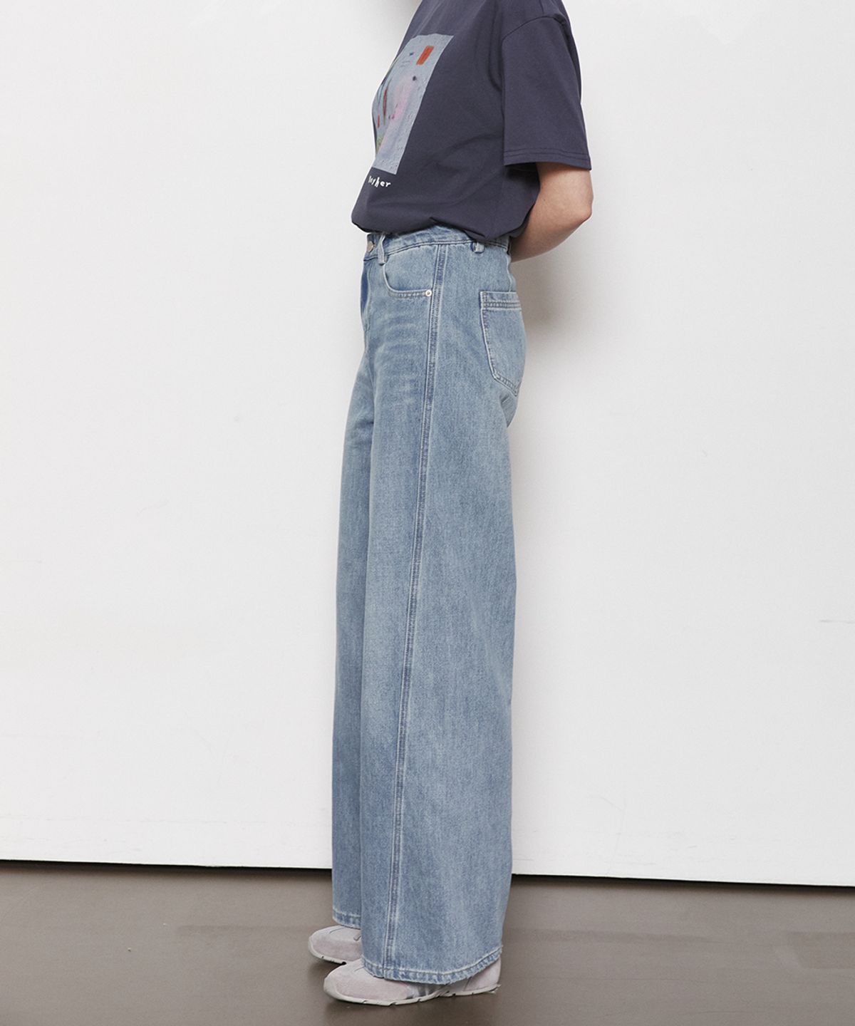레이허(RAYHER) SOFT FIT STRAIGHT DENIM