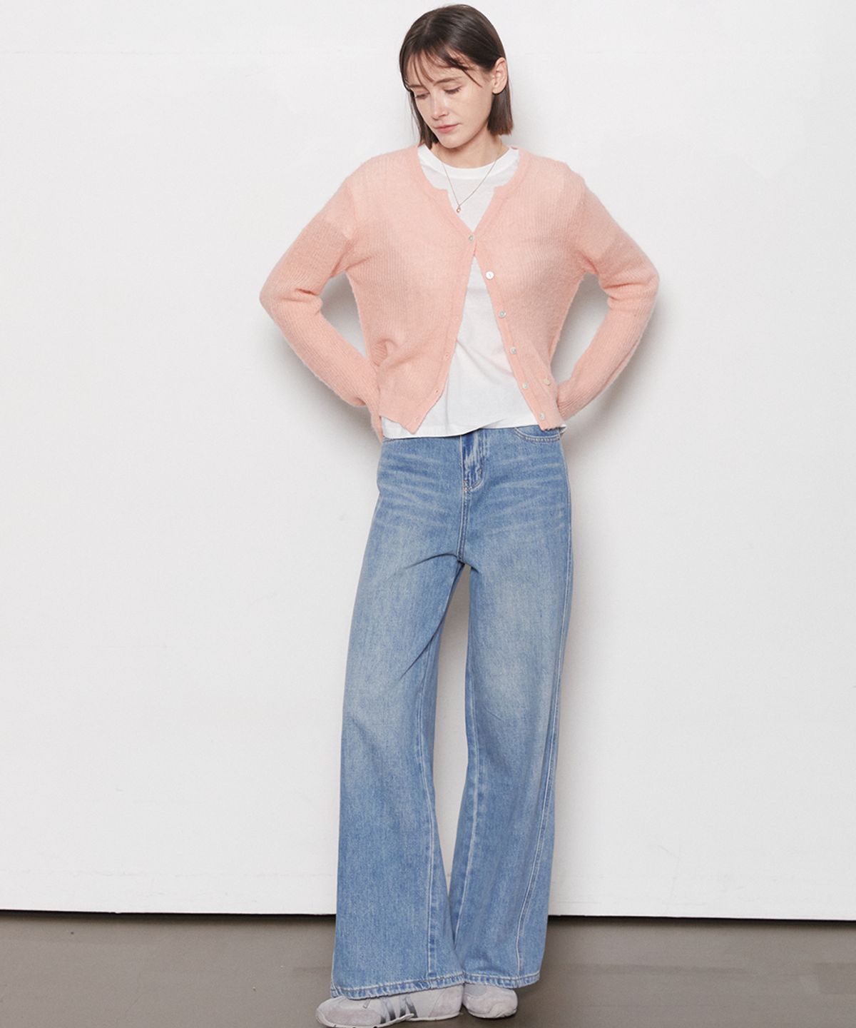 레이허(RAYHER) SOFT FIT STRAIGHT DENIM