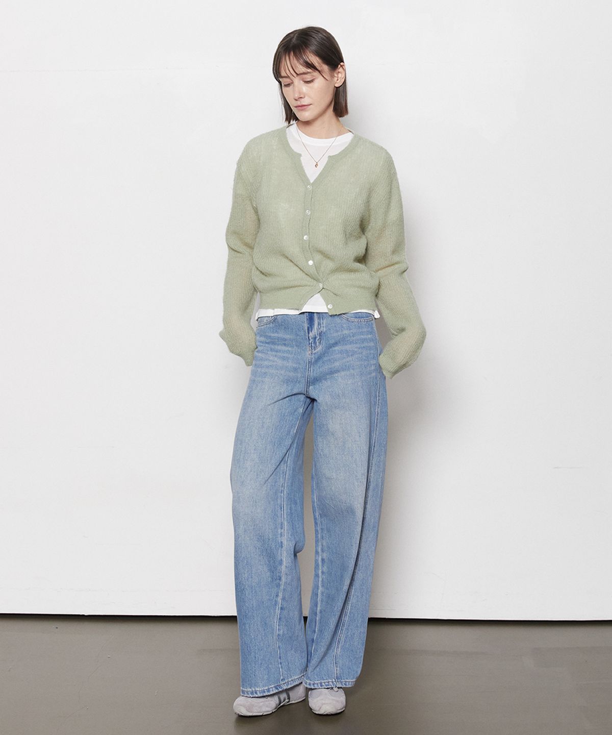 레이허(RAYHER) SOFT FIT STRAIGHT DENIM