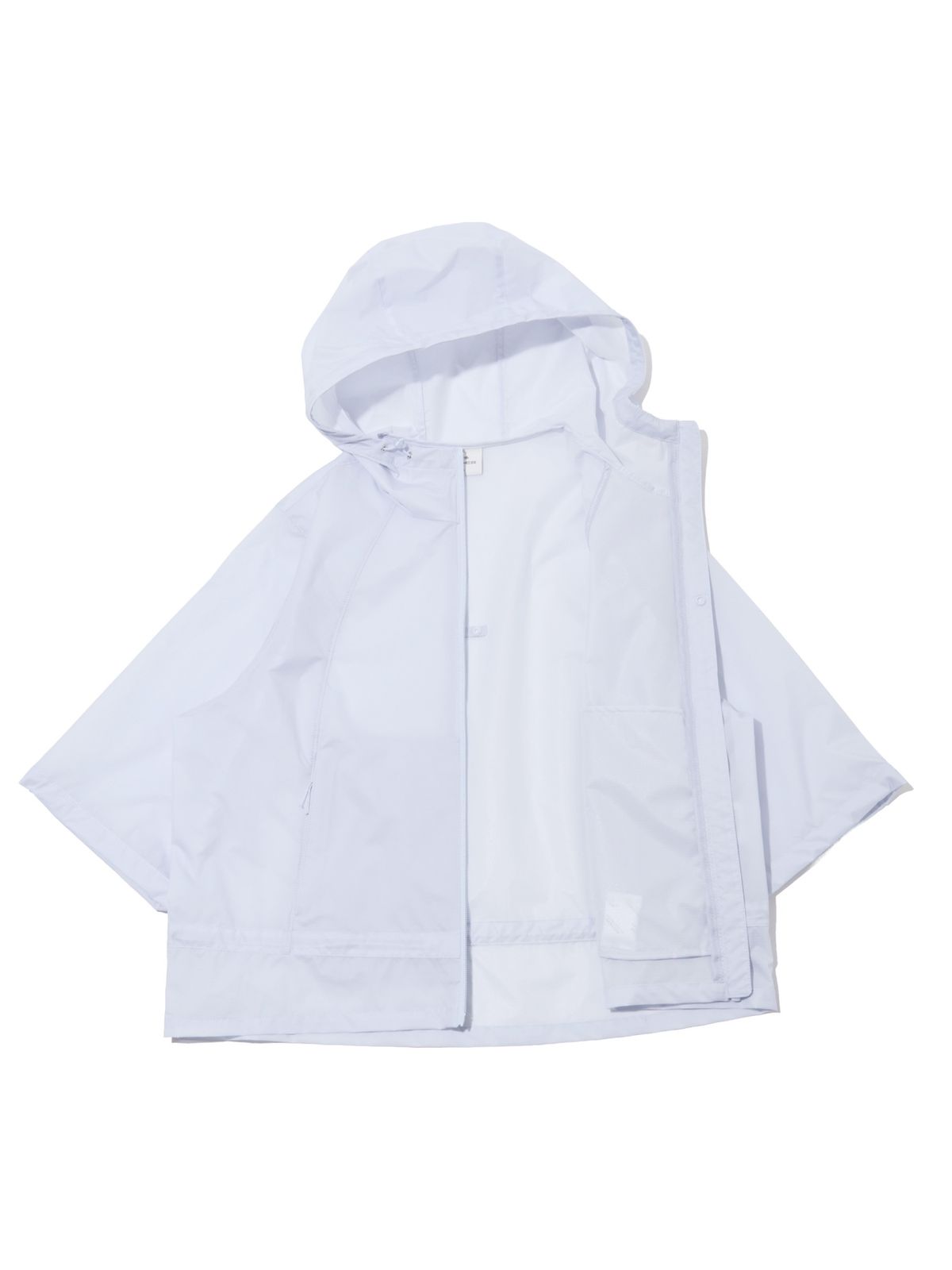 아이더(EIDER) SHEER (시어) 여성 3LAYER 숏 자켓_ICE BLUE