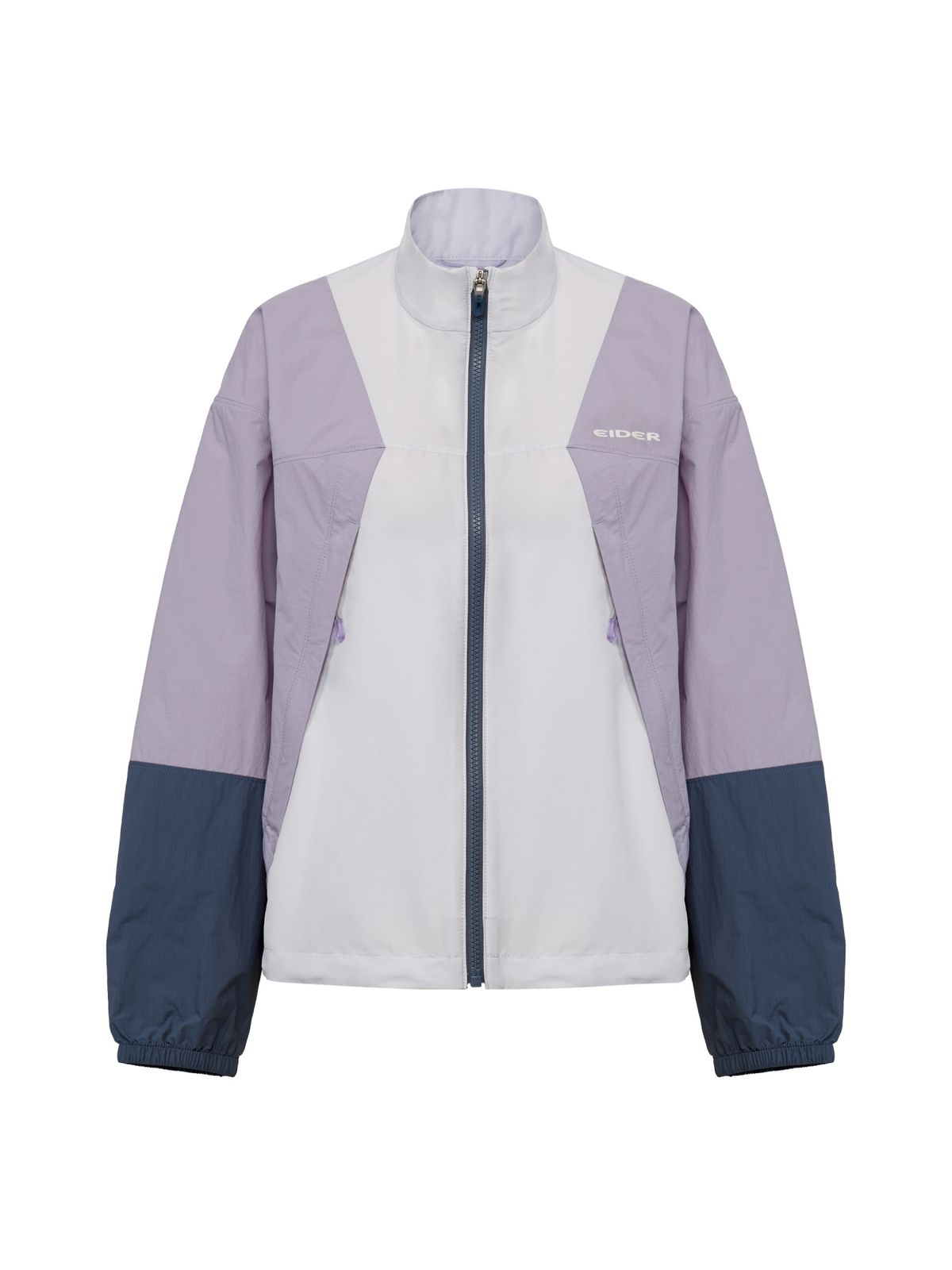 아이더(EIDER) MOMENTUM (모멘텀) 트랙 여성 방풍 자켓_LILAC