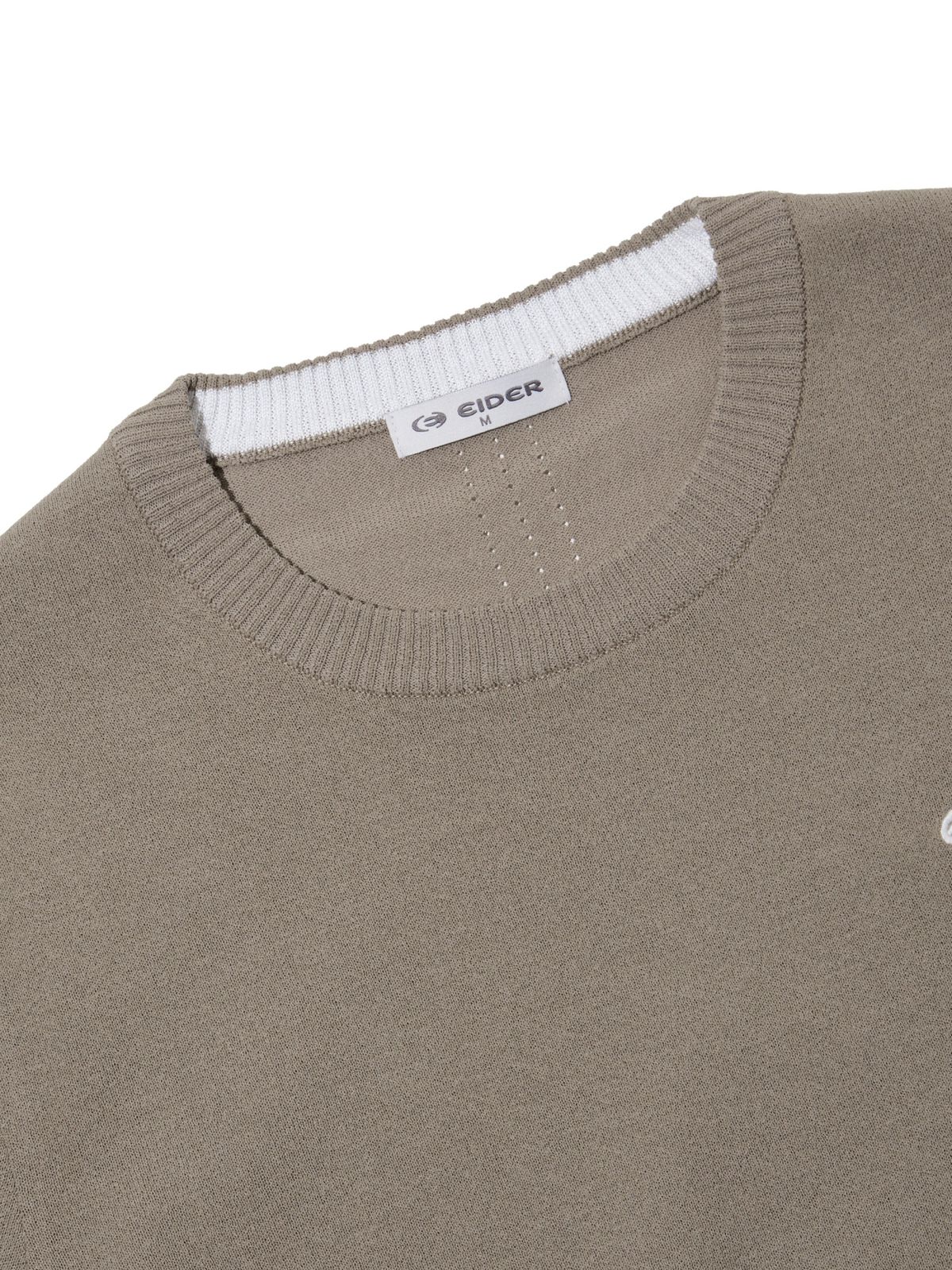 아이더(EIDER) ICE SWEATER (아이스 스웨터) 남성 반팔 라운드_Dark Beige