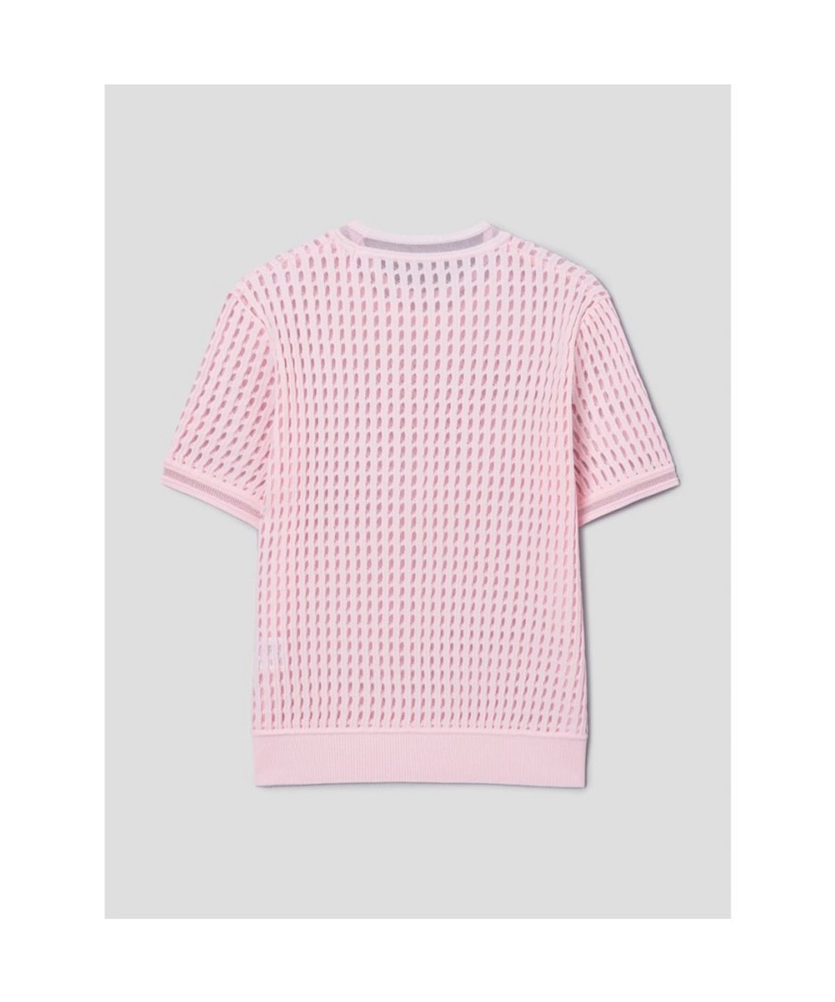 빈폴골프(BEANPOLE GOLF) 여성 변형 케이블 반소매 풀오버 - 라이트 핑크