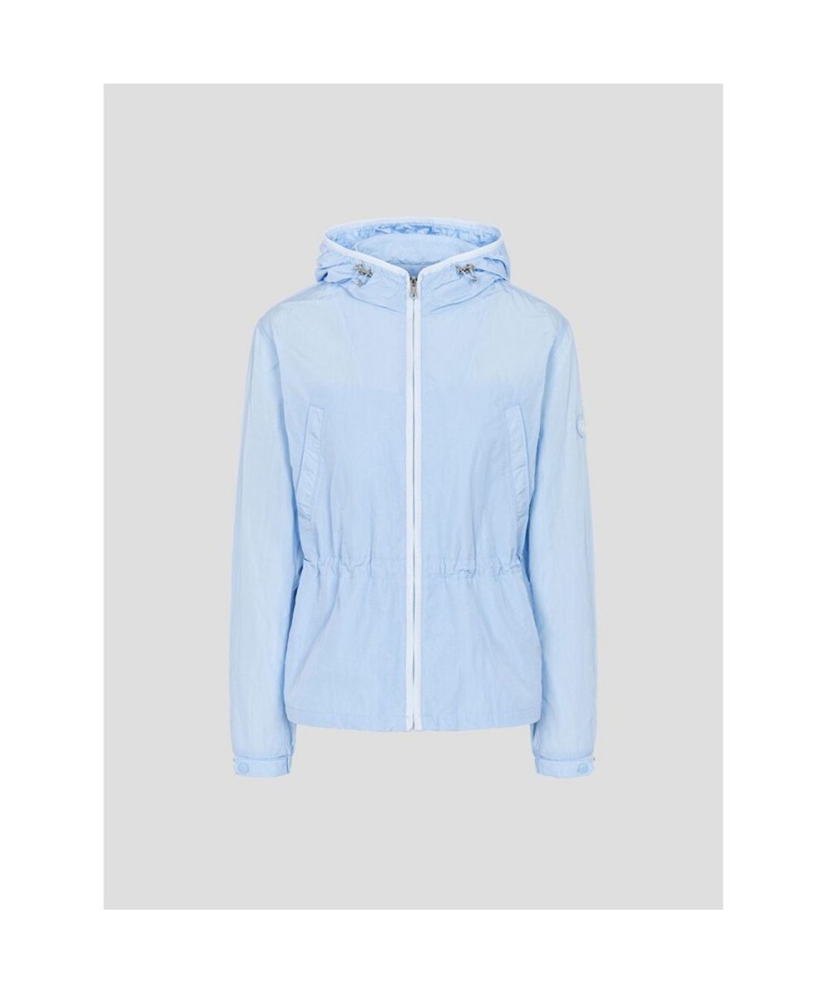 빈폴골프(BEANPOLE GOLF) 여성 후드 사파리 안감 점퍼 - 스카이 블루