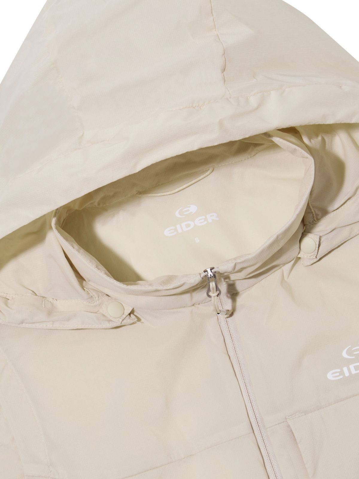 아이더(EIDER) PURE LITE (퓨어 라이트) 여성 경량 방풍 베스트_CREAM BEIGE