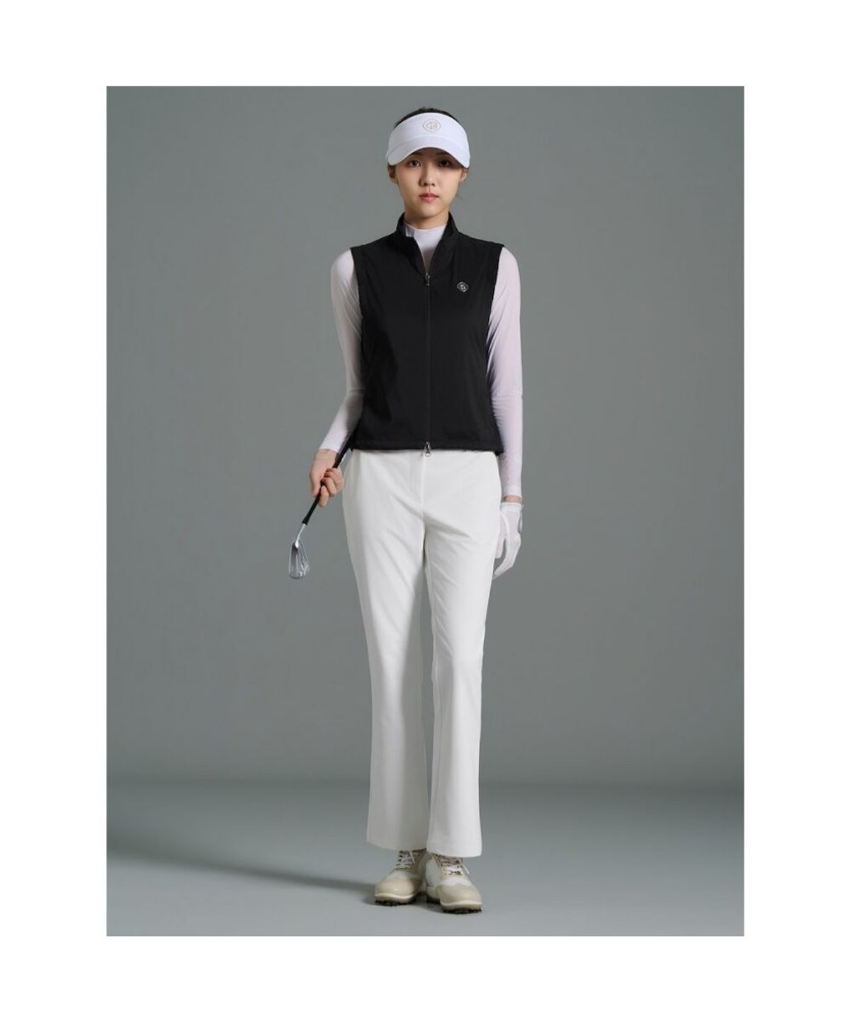빈폴골프(BEANPOLE GOLF) [B_under] 여성 후레쉬 포인트 스윙 베스트 - 블랙