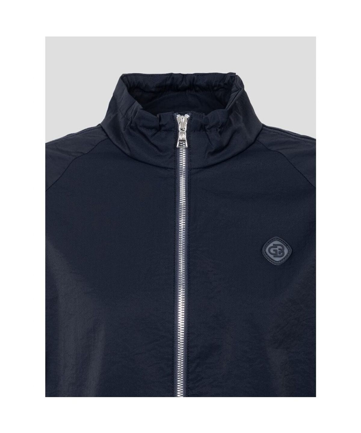 빈폴골프(BEANPOLE GOLF) 여성 소매 패치 경량 홑겹 점퍼 - 네이비